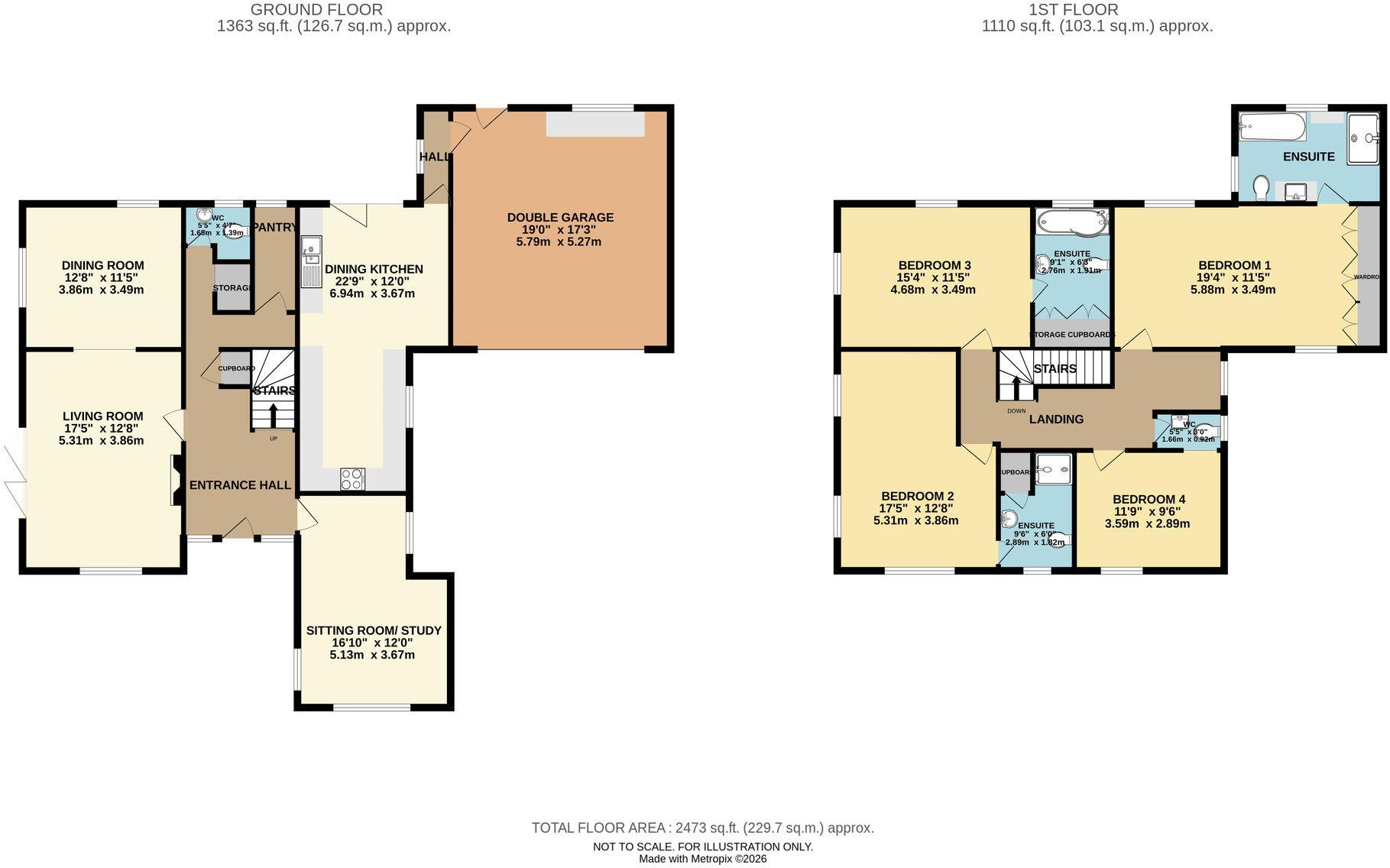 Manor Farm Lane, Oldbury, WV16 floorplan