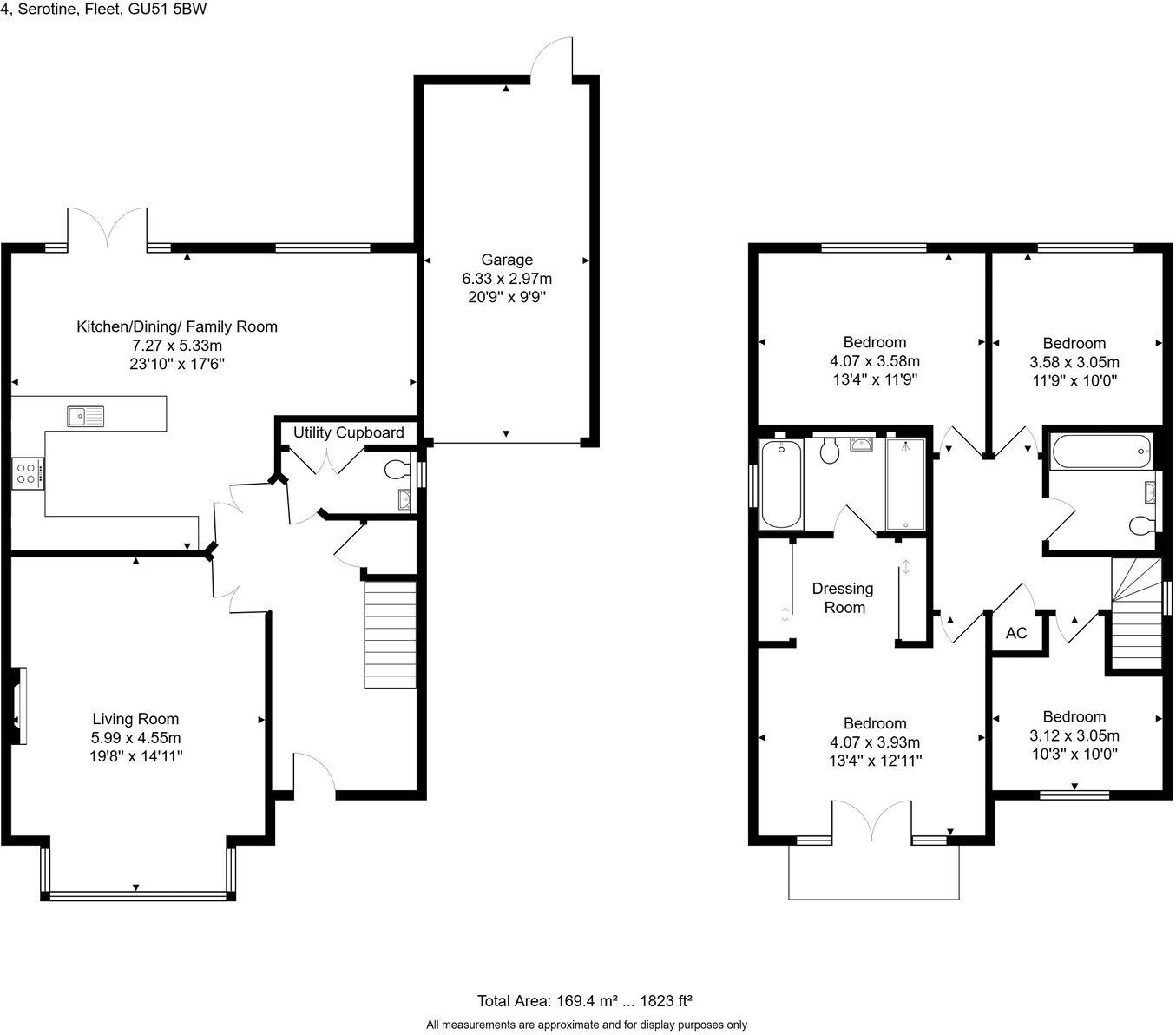 Serotine, Fleet, GU51 5BW floorplan