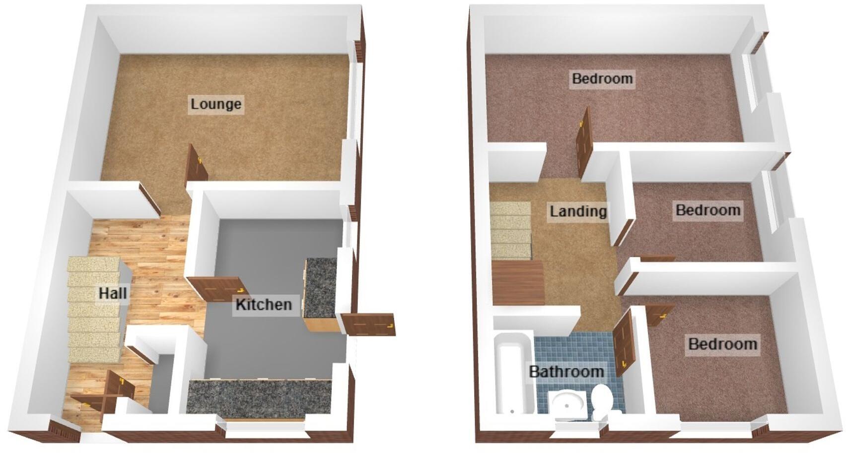 Maes-Y-Felin, Bridgend, CF31 floorplan