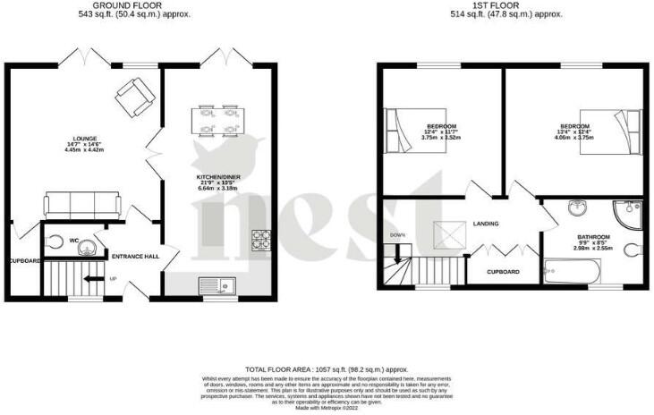Stapleton Road, floorplan