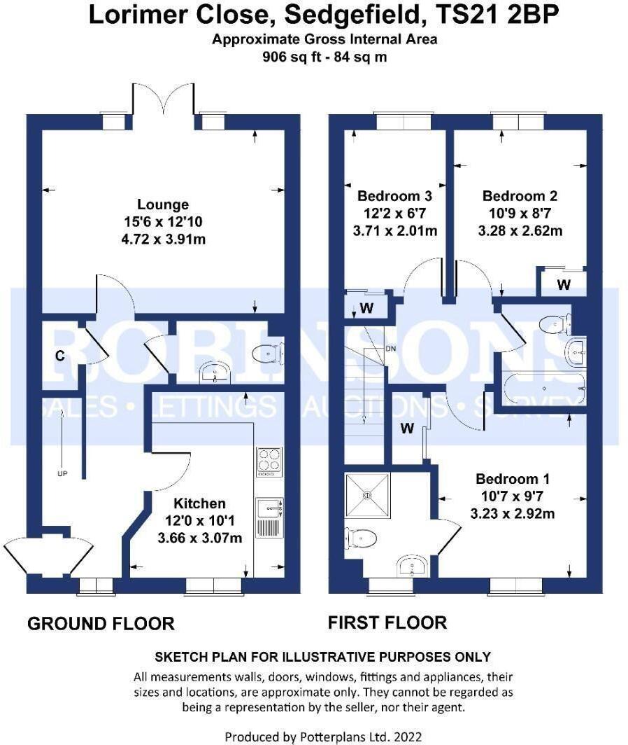Lorimer Close, Sedgefield, Stockton-On-Tees floorplan