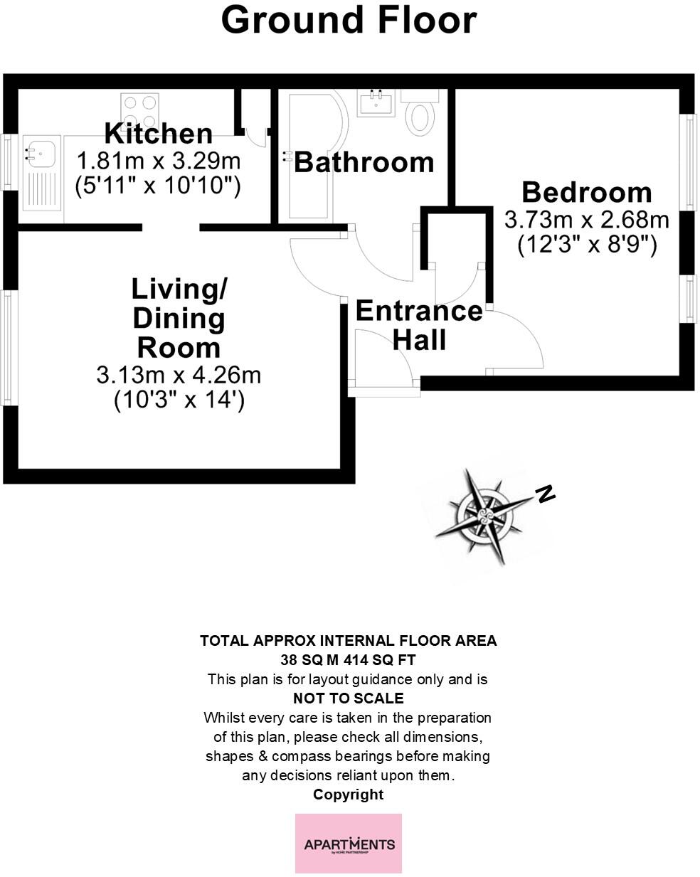 Rookes Crescent, Chelmsford floorplan