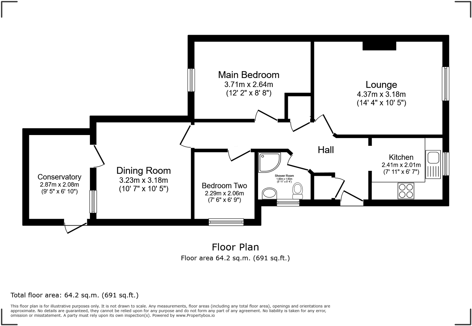 Pinewood Avenue, Edwinstowe, Mansfield, NG21 9JS floorplan