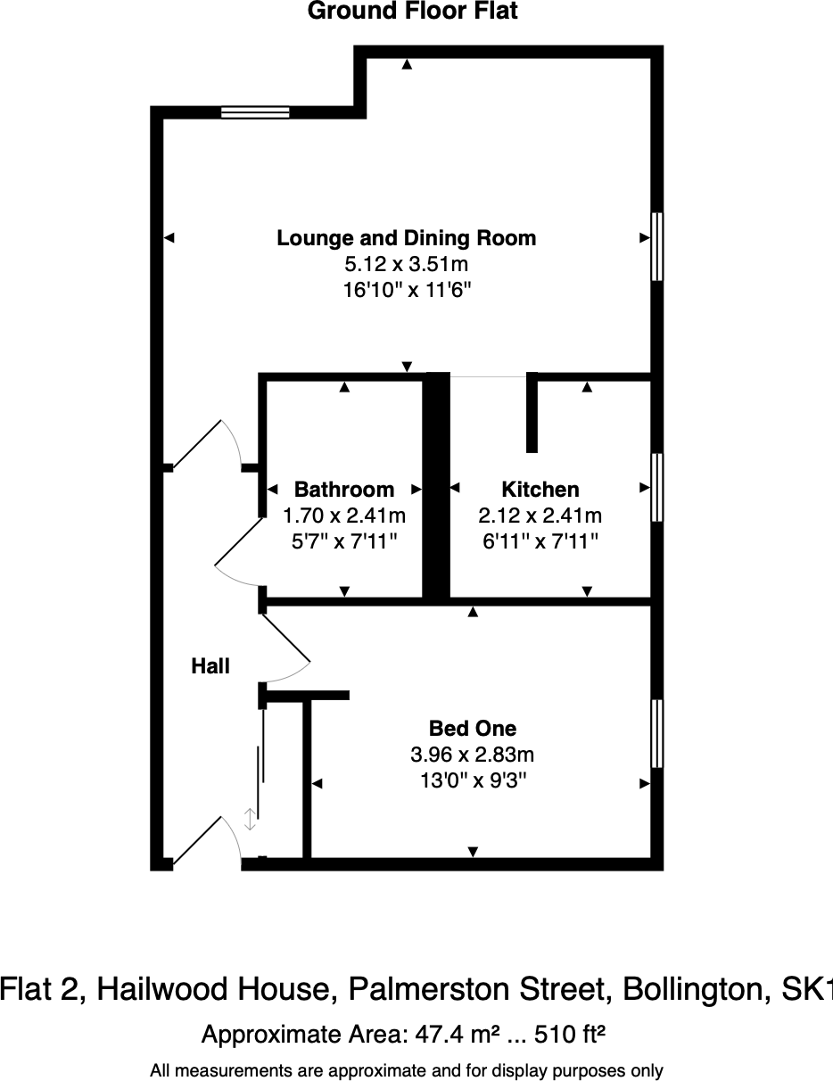 Hailwood House, Palmerston Street, Bollington, SK10 5PW floorplan