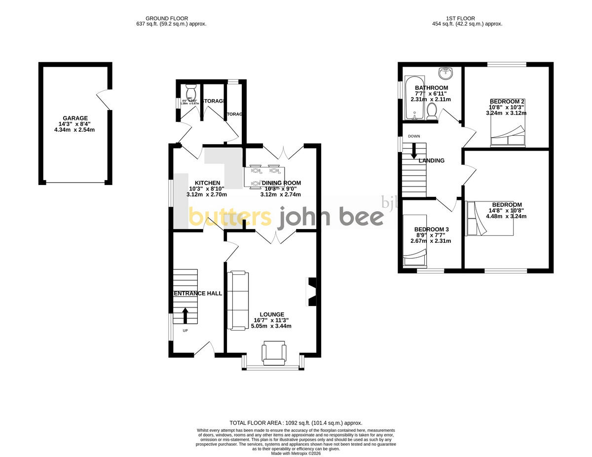 Wilbrahams Way, Alsager floorplan