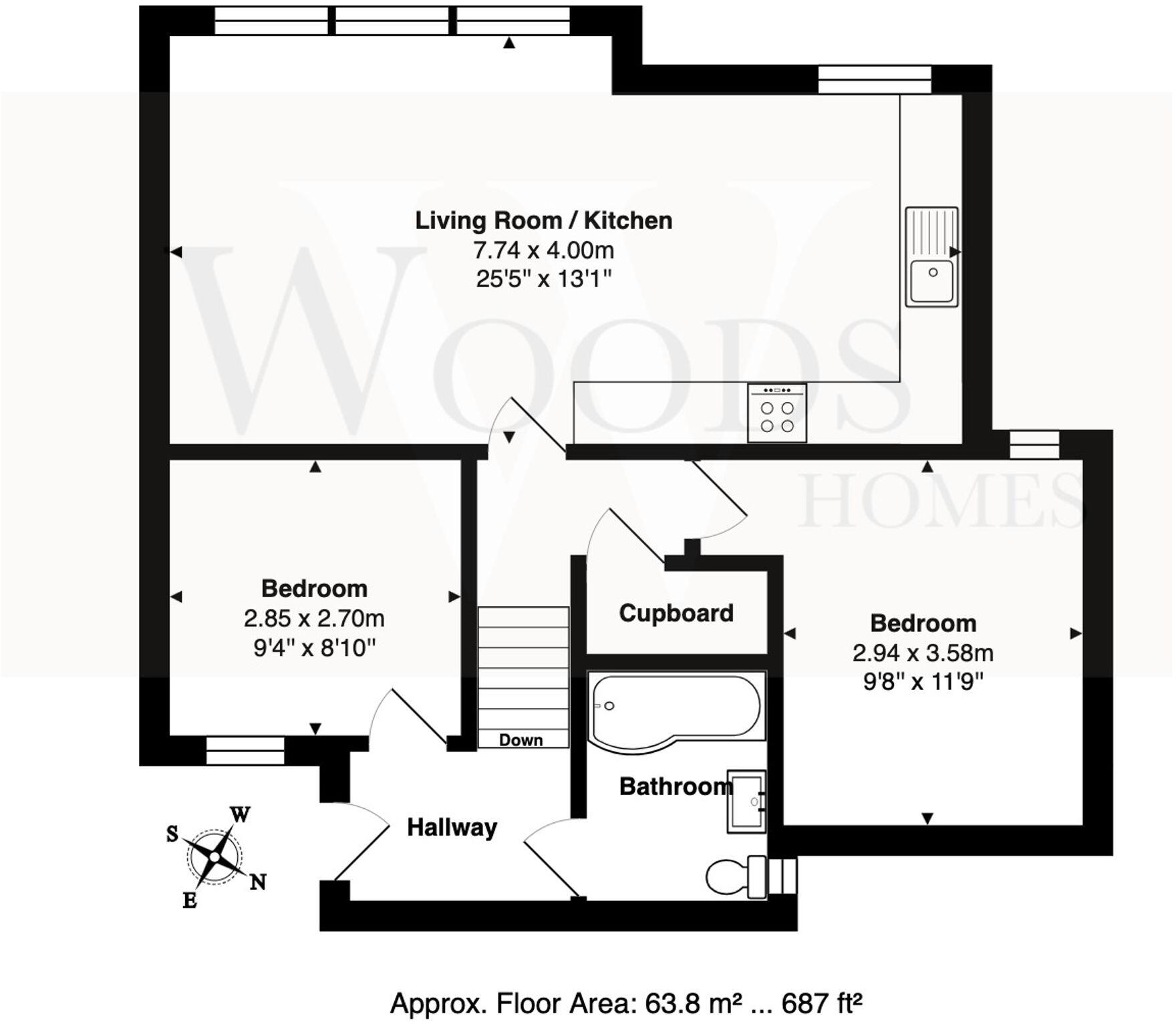 Gothic Road, Newton Abbot, TQ12 floorplan