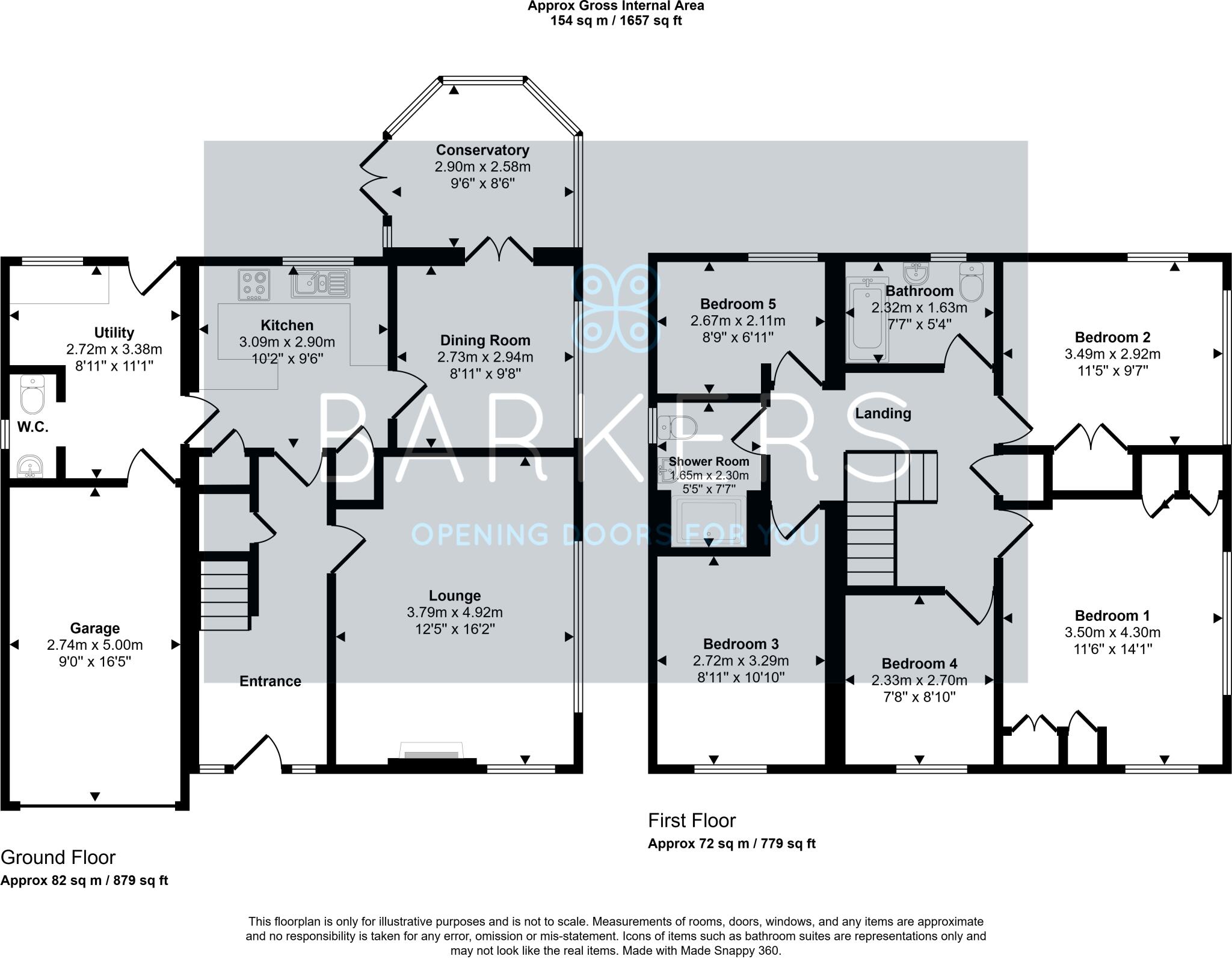 Salisbury Road, Scholes floorplan