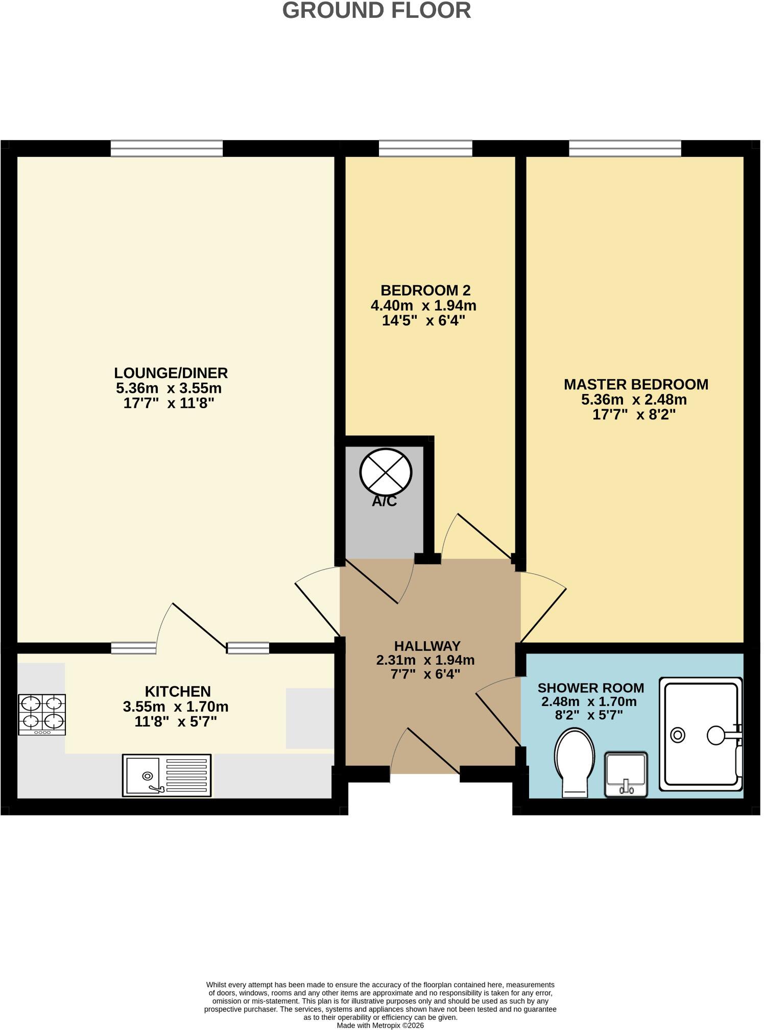 St Ann Place, Salisbury floorplan