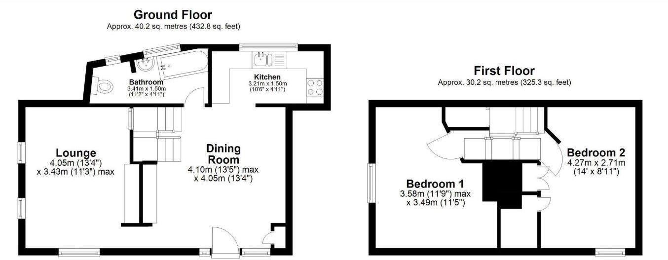 7 Station Road, Steeple Morden, Royston, Hertfordshire, SG8 0NN floorplan
