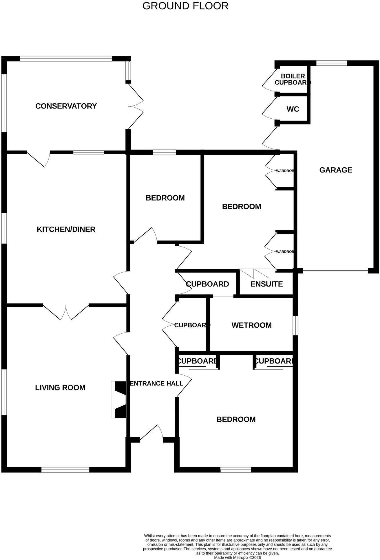 Dereham Road, Shipdham, IP25 floorplan