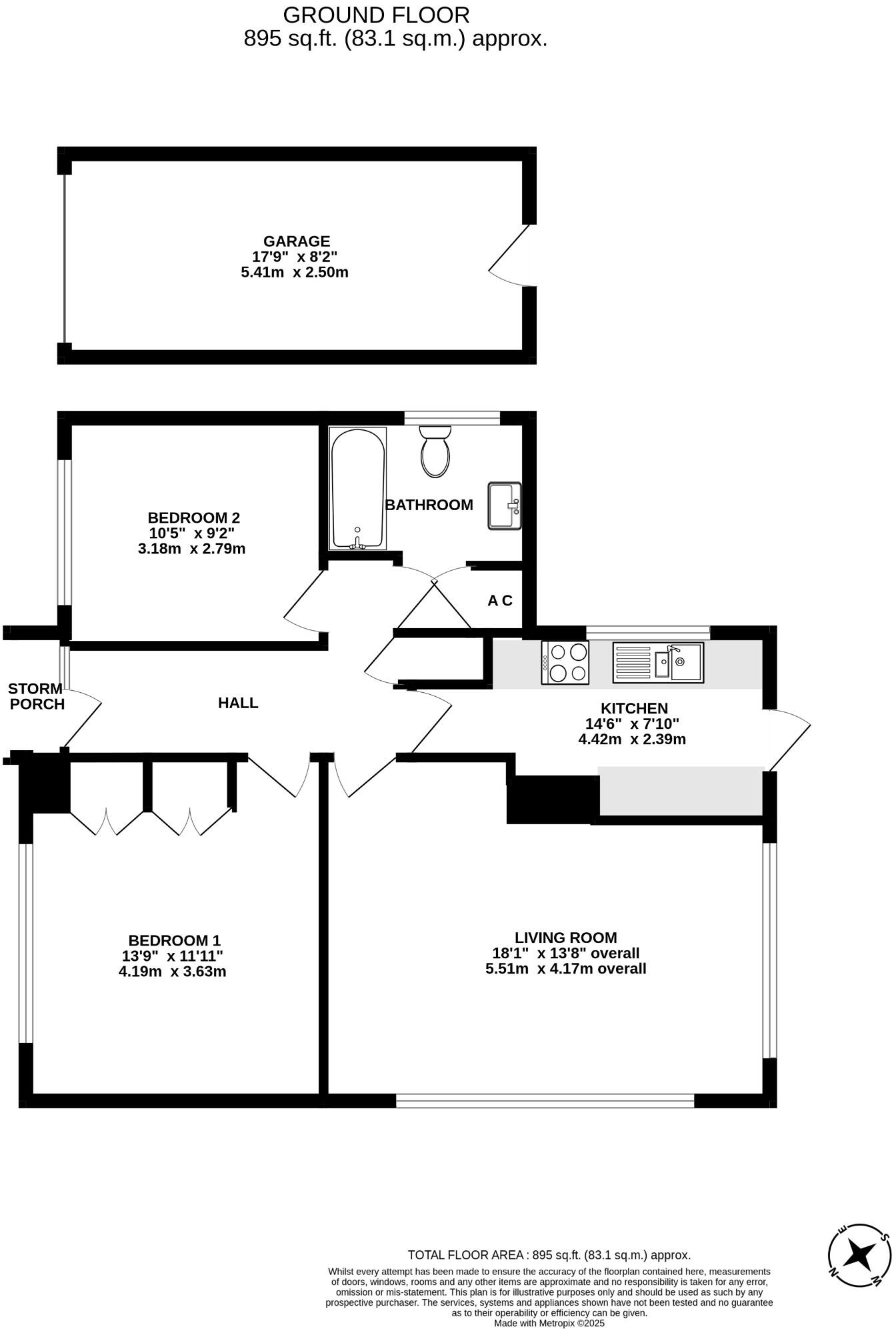 Church Way, Pagham, Bognor Regis, West Sussex, PO21 floorplan