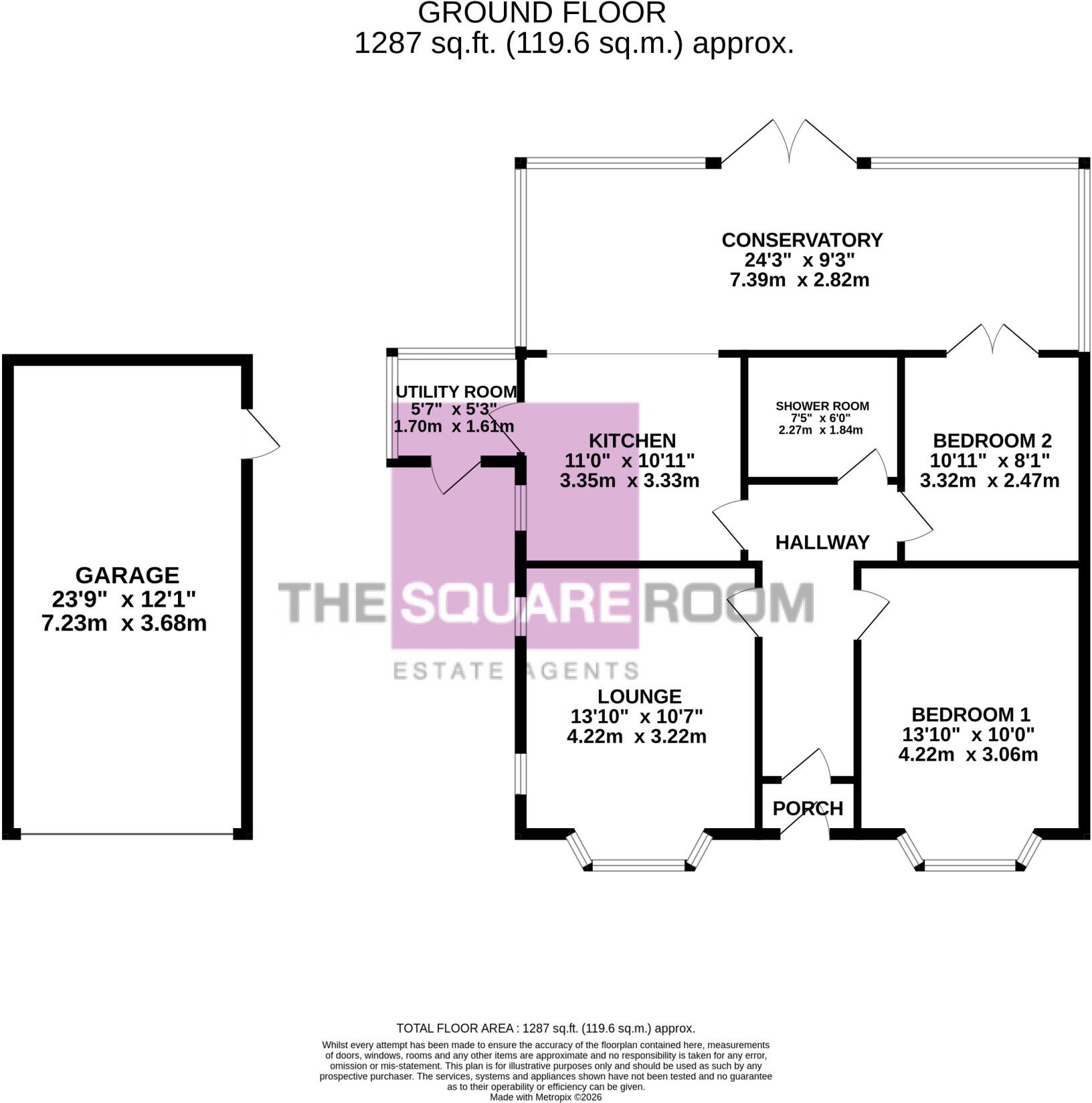 Hillside Close,  Blackpool, FY3 floorplan