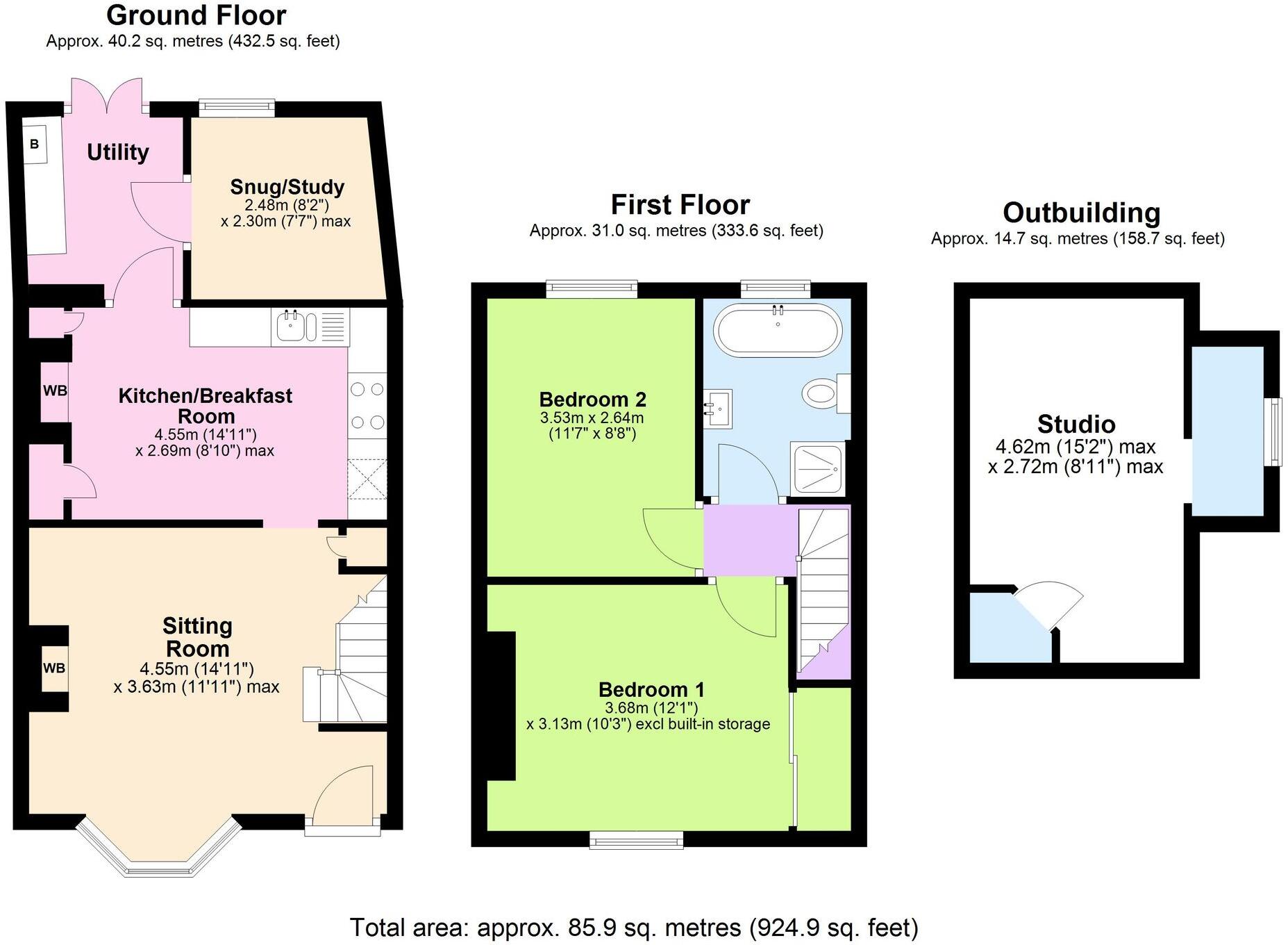 Grange Road, St. Michaels, TN30 floorplan