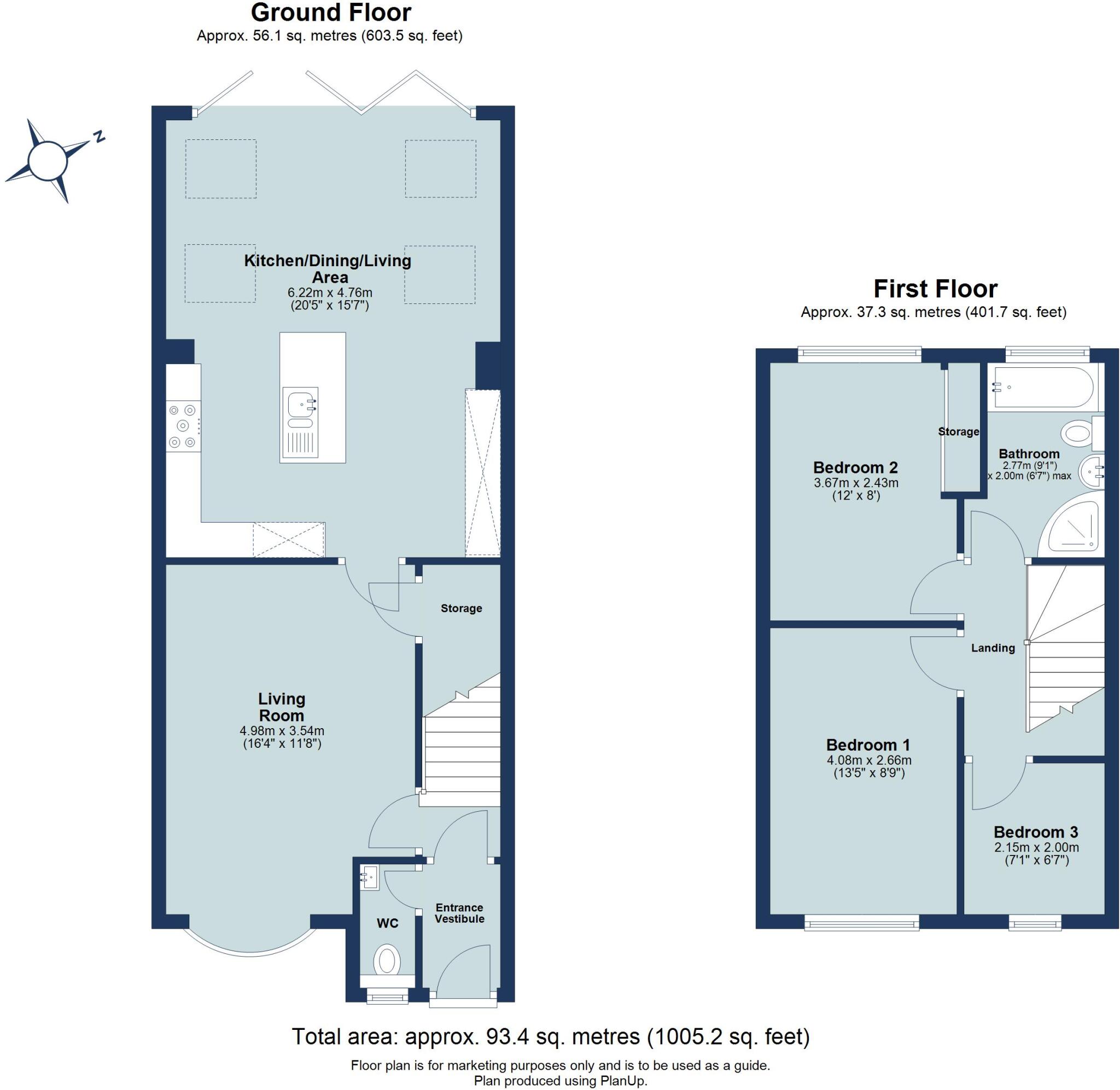 Lawrance Road, St. Albans, Hertfordshire, AL3 floorplan