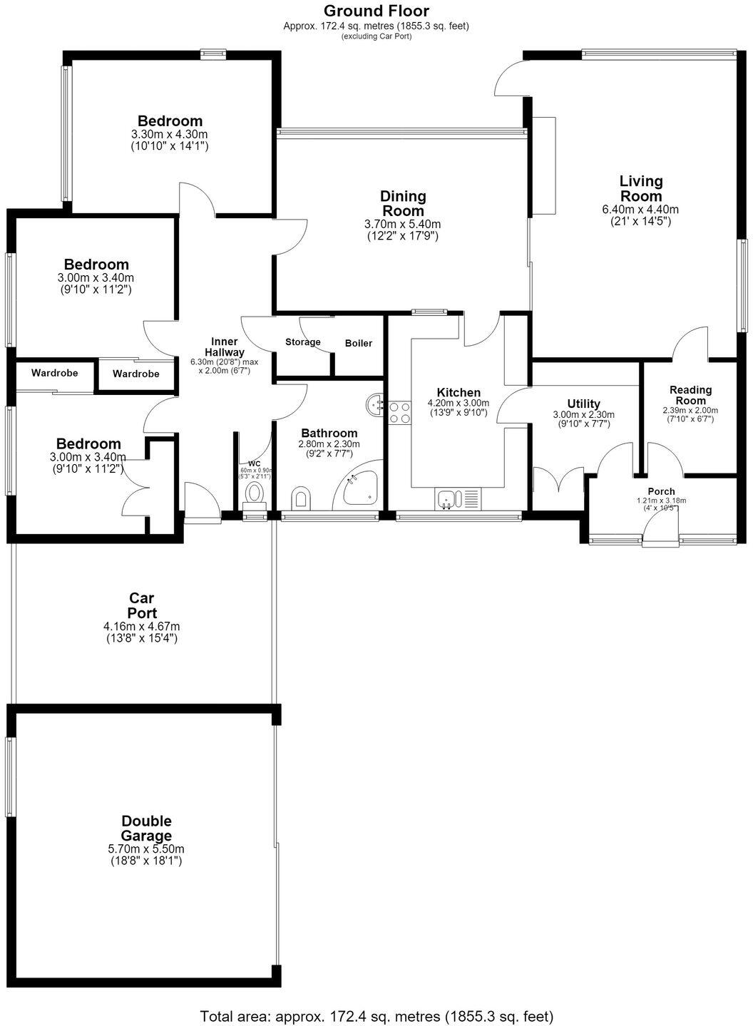 Chester Road, Sandiway, CW8 floorplan