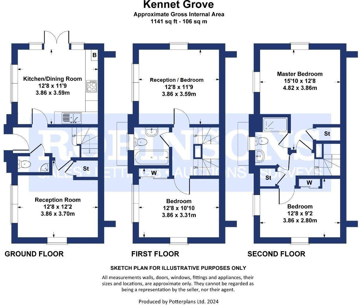 Kennet Grove, Coxhoe, Durham floorplan
