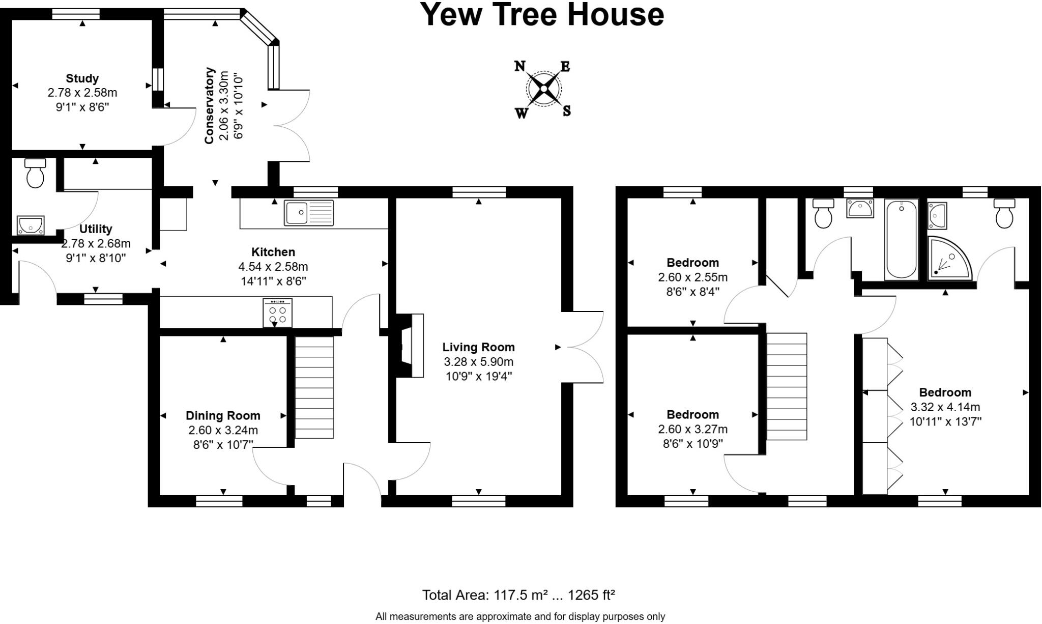 Mill Lane, Shalbourne, Marlborough, Wiltshire, SN8 floorplan