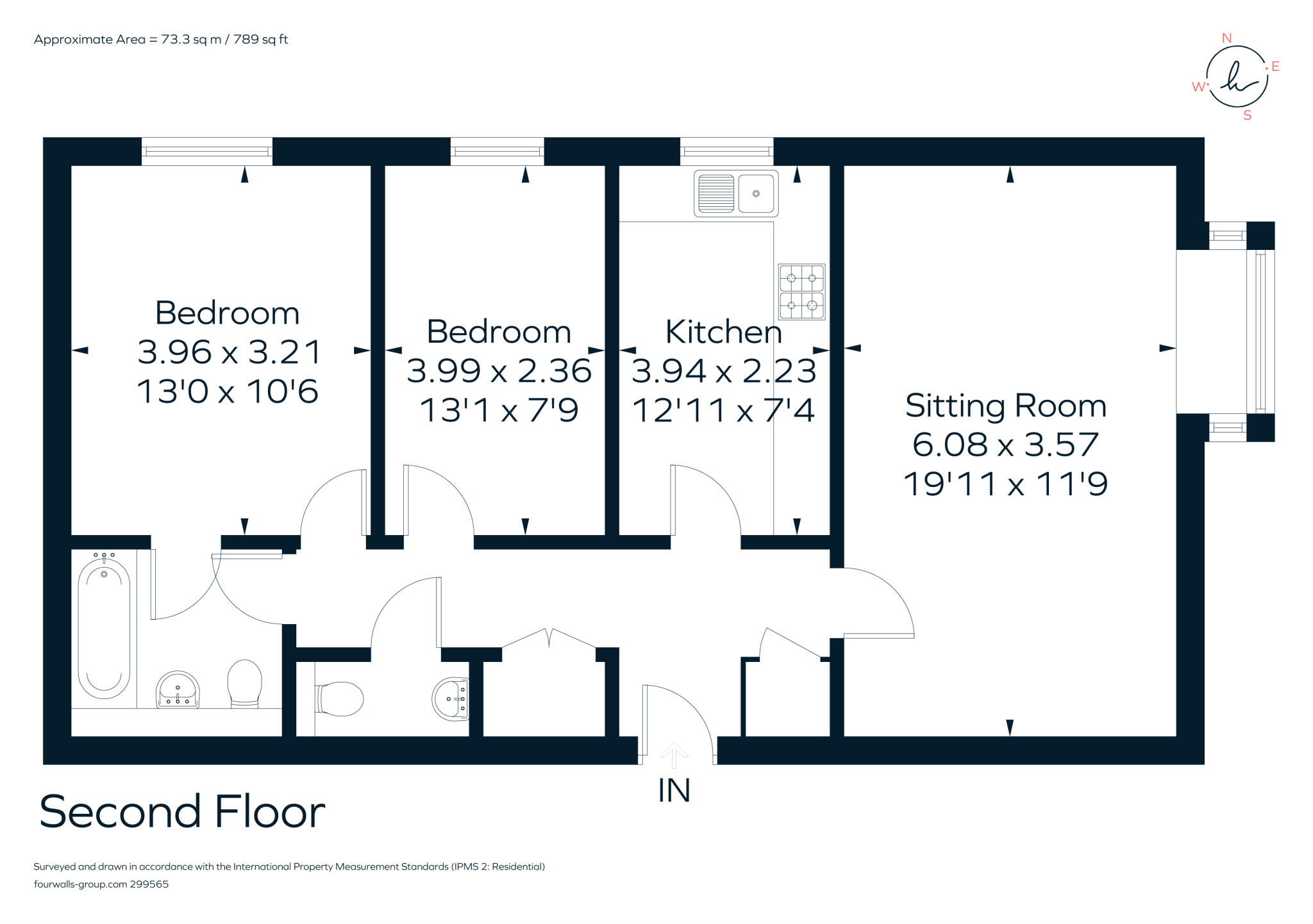 St. Johns Hill Sevenoaks TN13 floorplan
