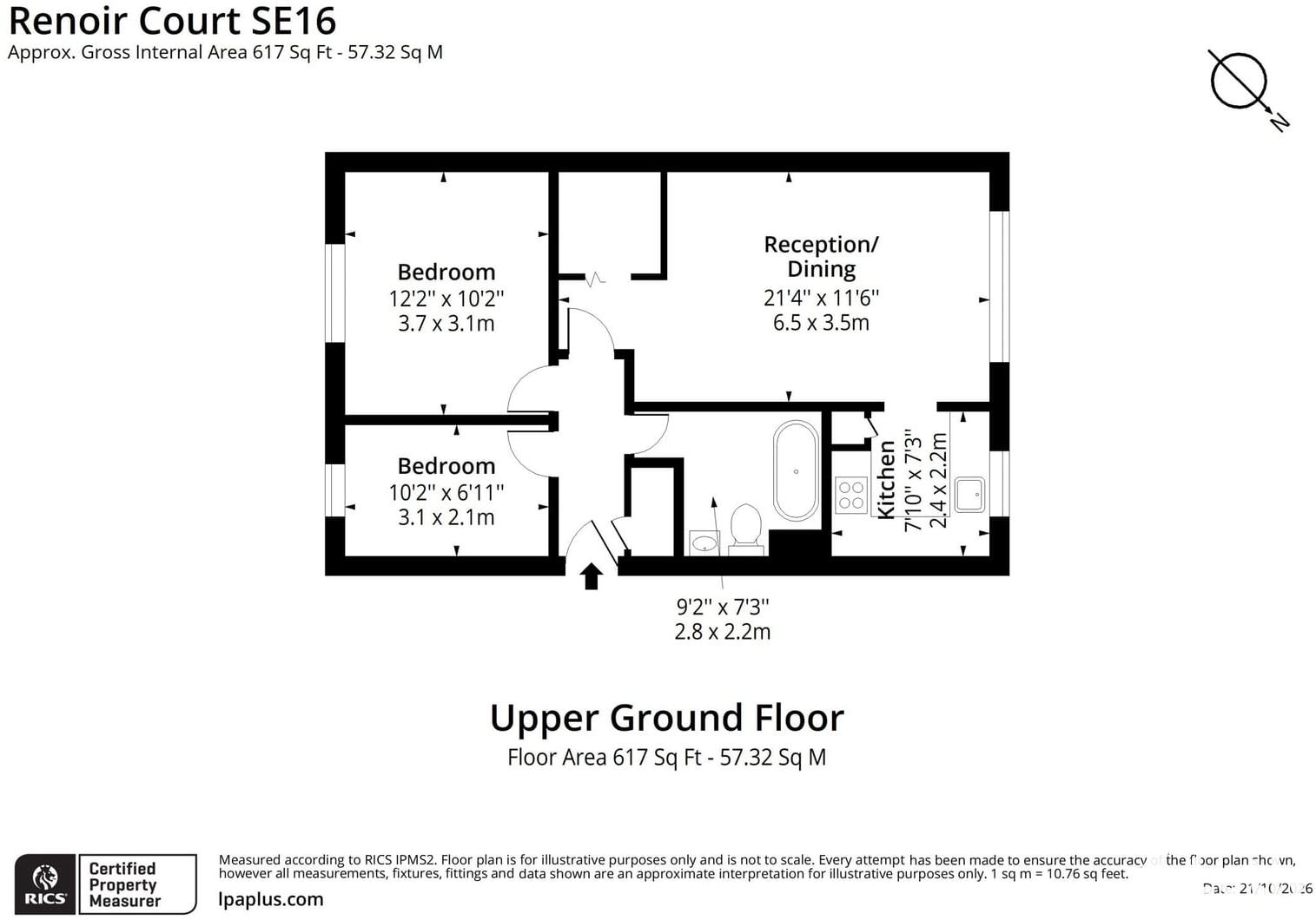 Stubbs Drive, London, SE16 floorplan