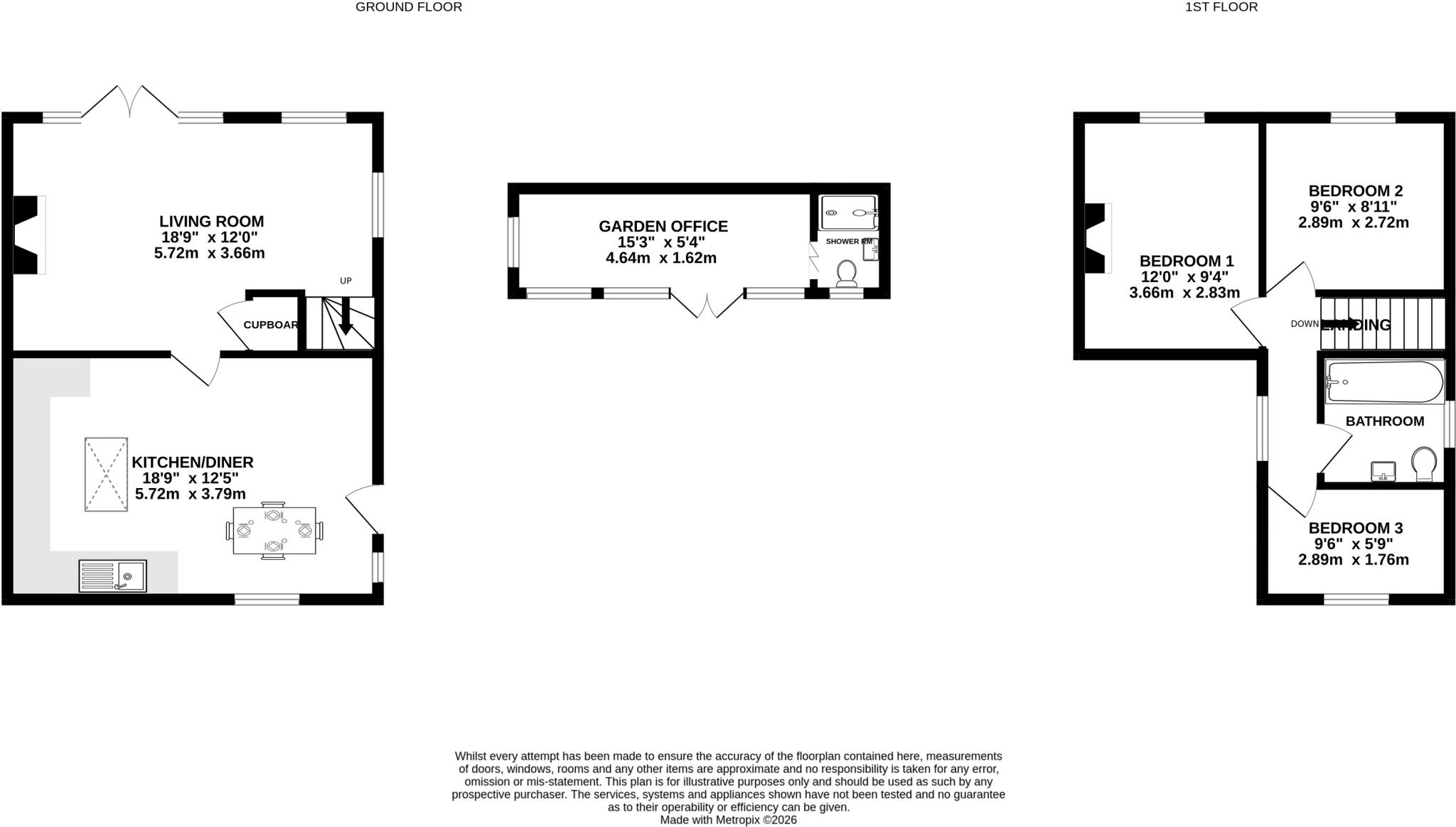 The Close, Charlton Marshall, Blandford Forum, Dorset, DT11 floorplan