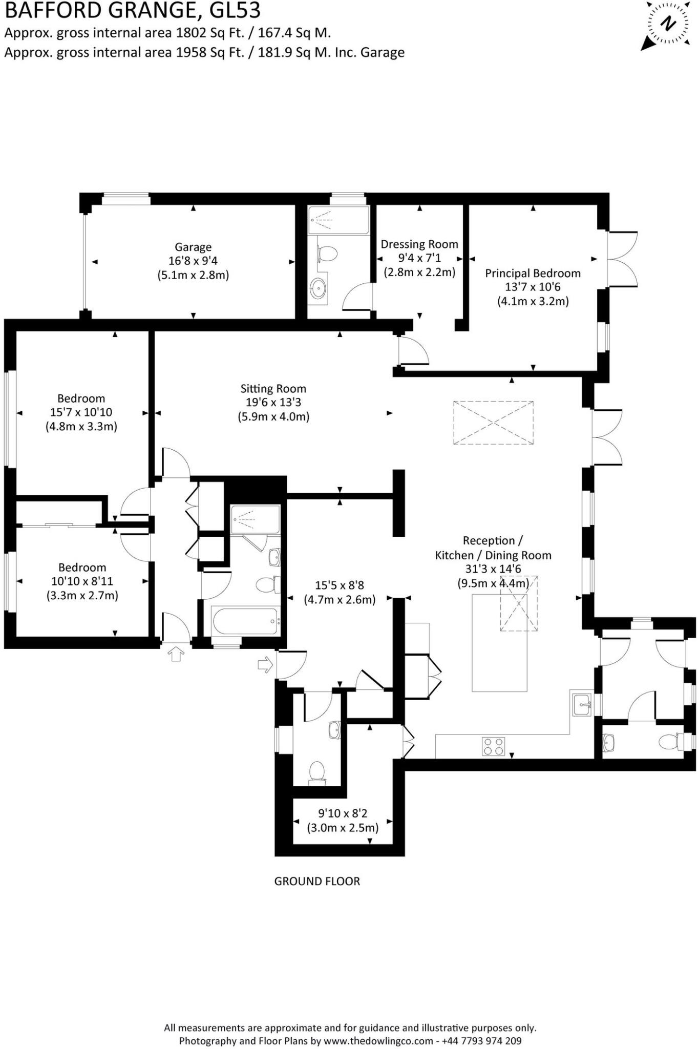 Bafford Grove, Charlton Kings, Cheltenham, GL53 9JE floorplan