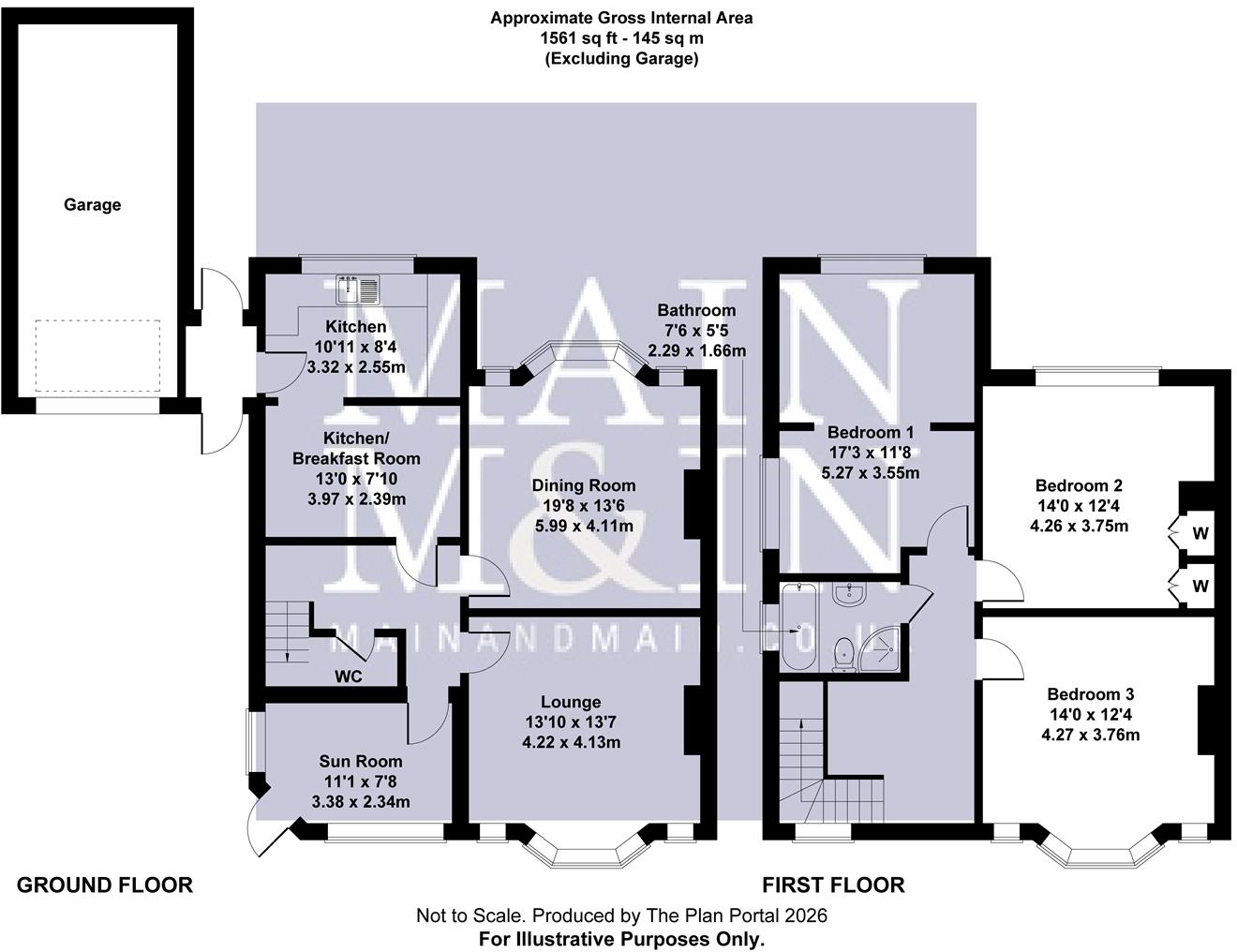 Leigh Road, Worsley floorplan
