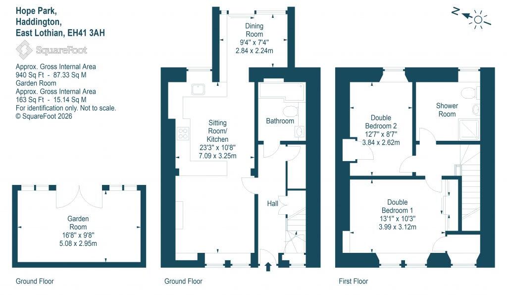 13 Hope Park, Haddington, East Lothian, EH41 3AH floorplan