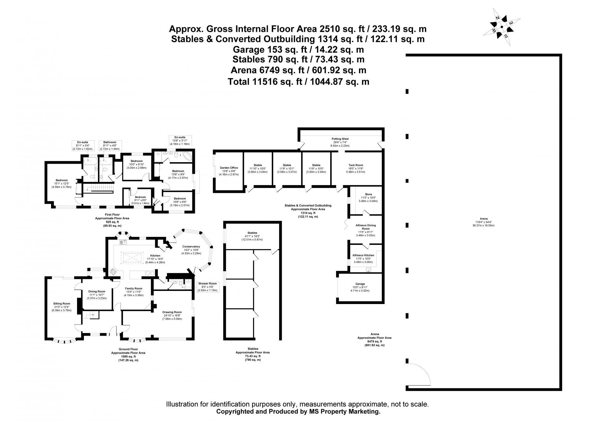 The Moorings, The Land of Nod, Lock Lane, YO43 4DY floorplan
