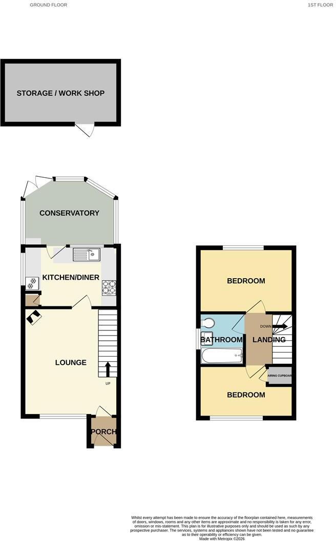 Hastings Road, Buxton floorplan