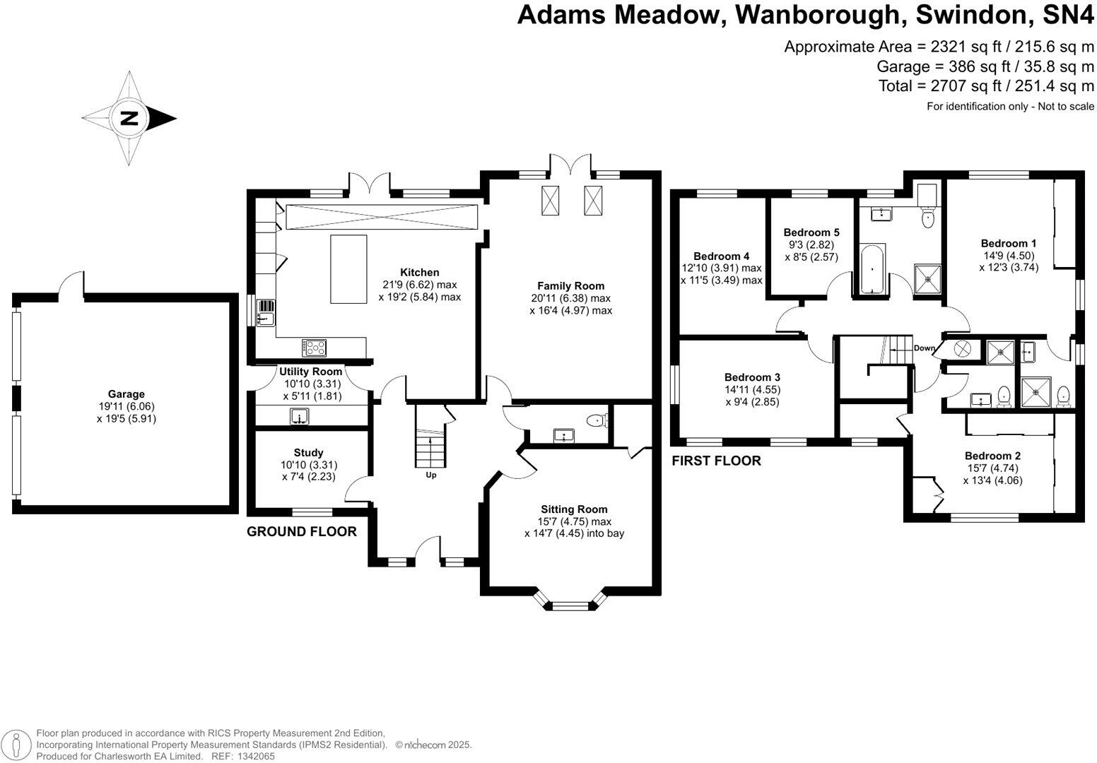 Adams Meadow, Wanborough, SN4 floorplan