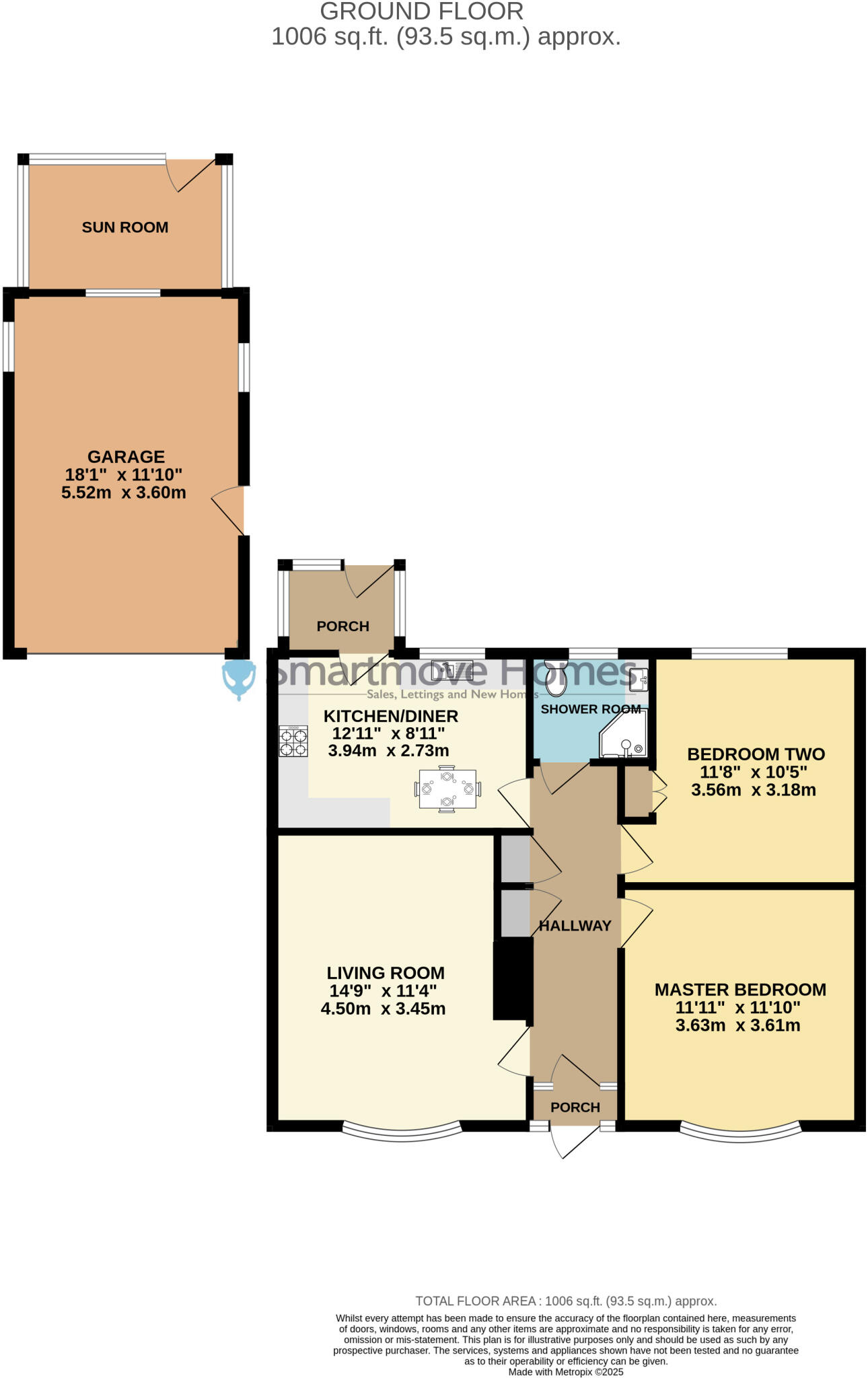 Tor Avenue, Riddings, Alfreton floorplan