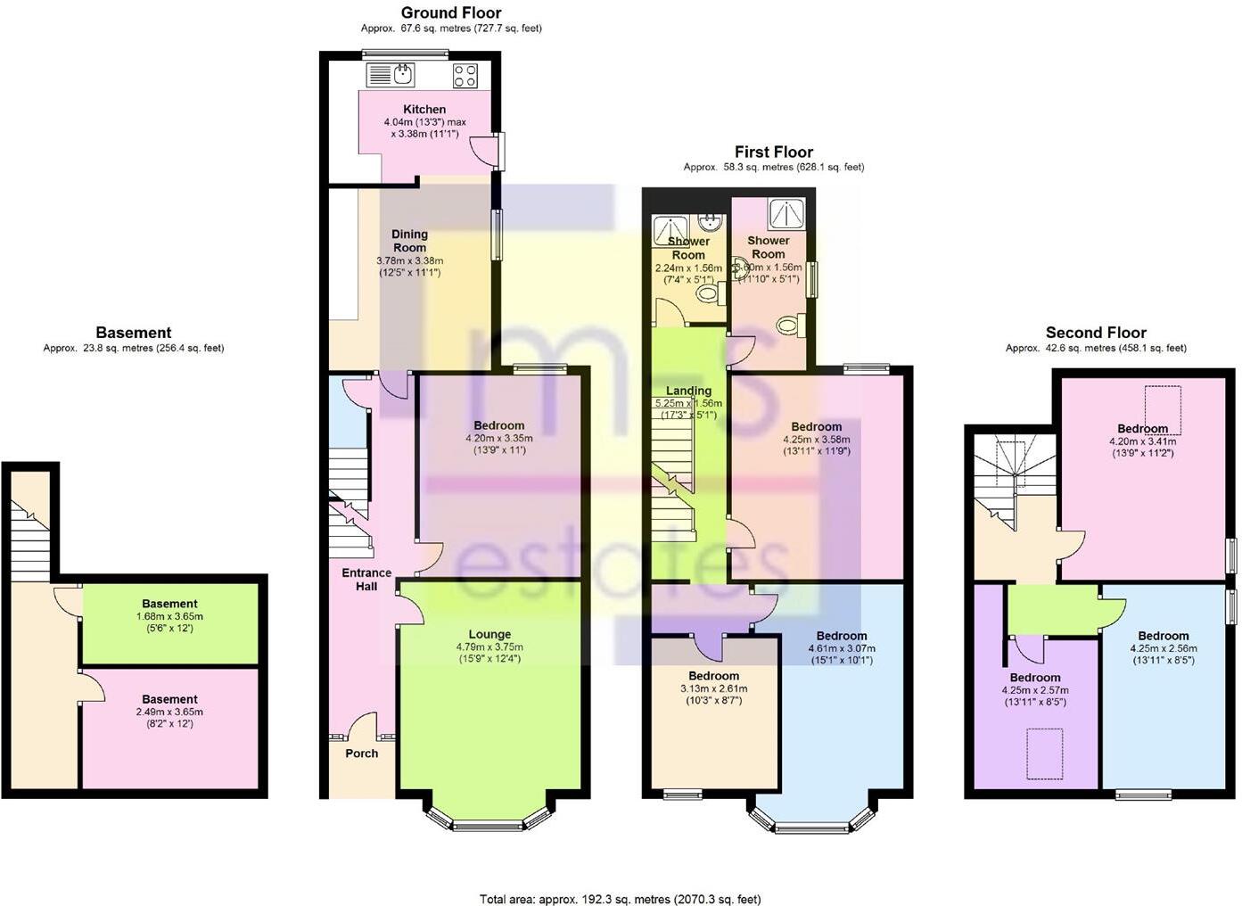 BILLS INCLUDED £127pppw Seely Road, Lenton, Nottingham floorplan