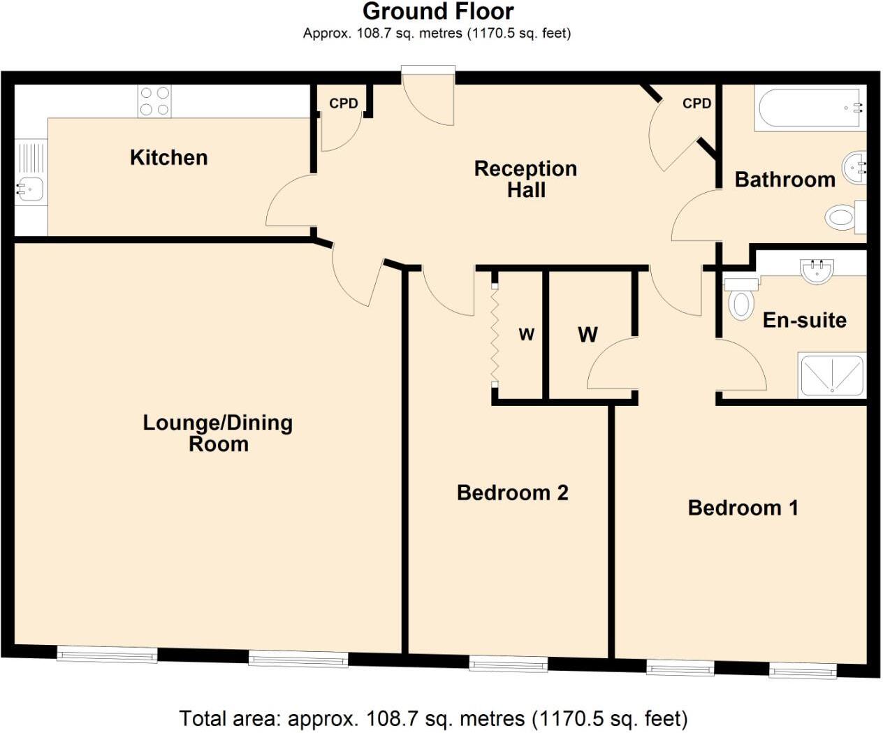 Windsor Street, Royal Leamington Spa floorplan