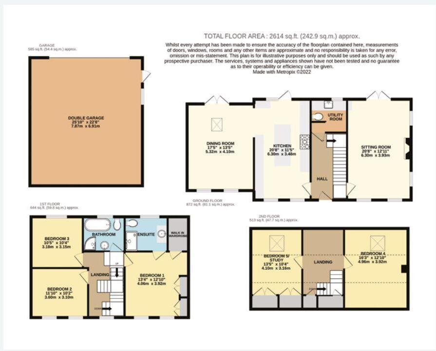 Wellow, Yarmouth floorplan