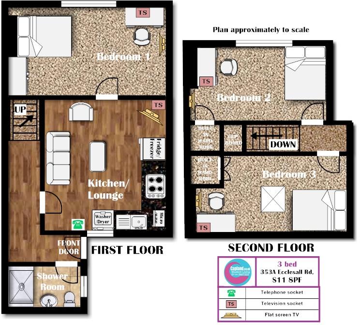 353A Ecclesall Road - STUDENT PROPERTY- From 01/07/26 until 27/06/27 floorplan