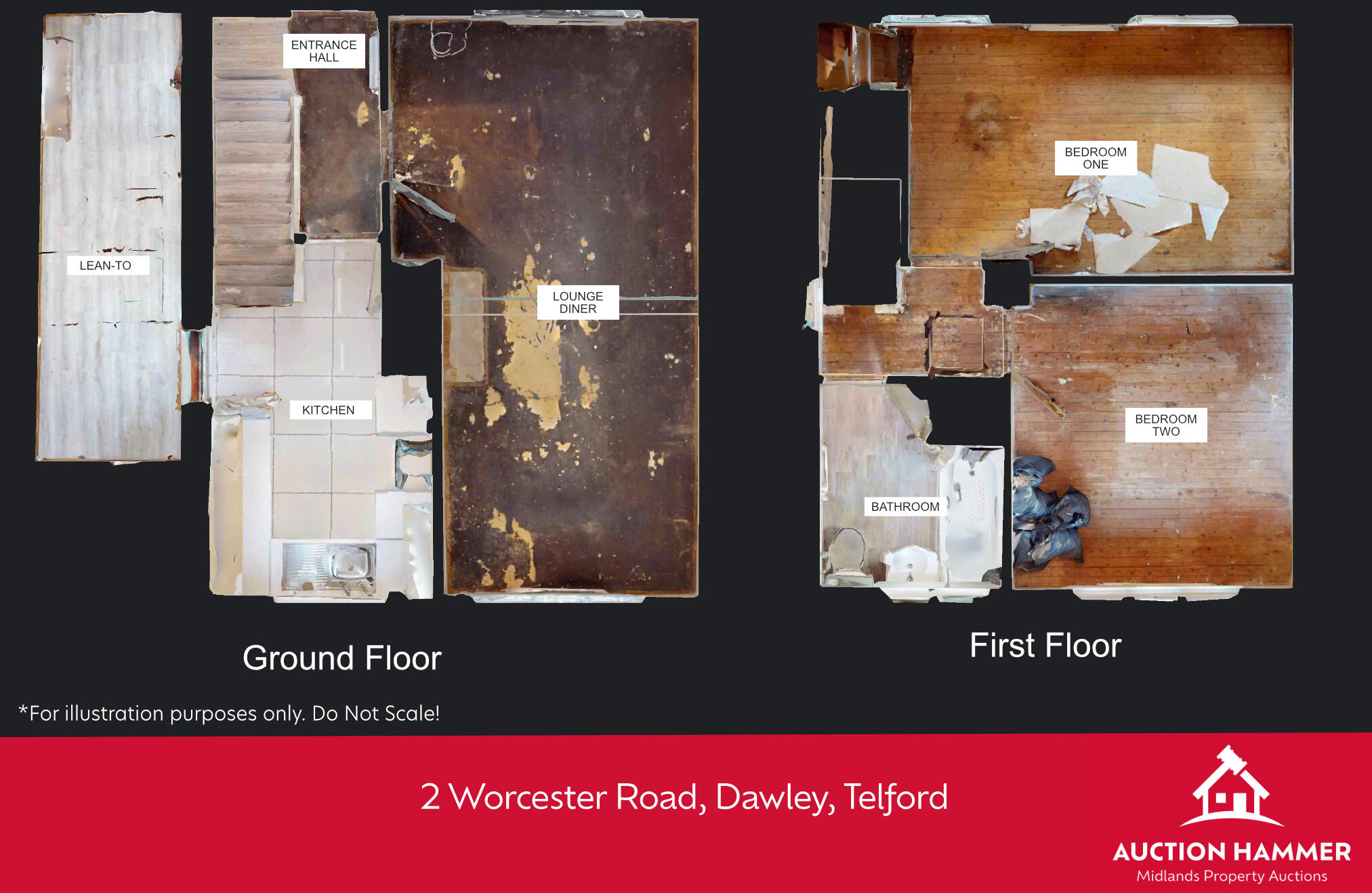 2 Worcester Road, Dawley, Telford, Shropshire TF4 2HY floorplan
