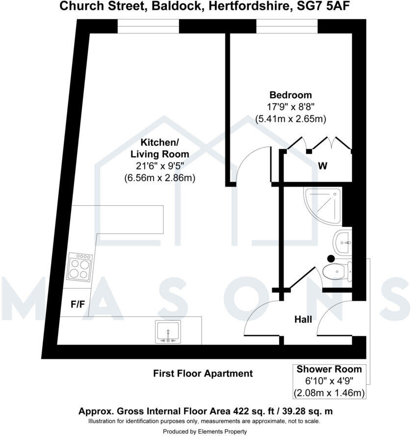 Church Street, Baldock, Hertfordshire, SG7 5AF floorplan
