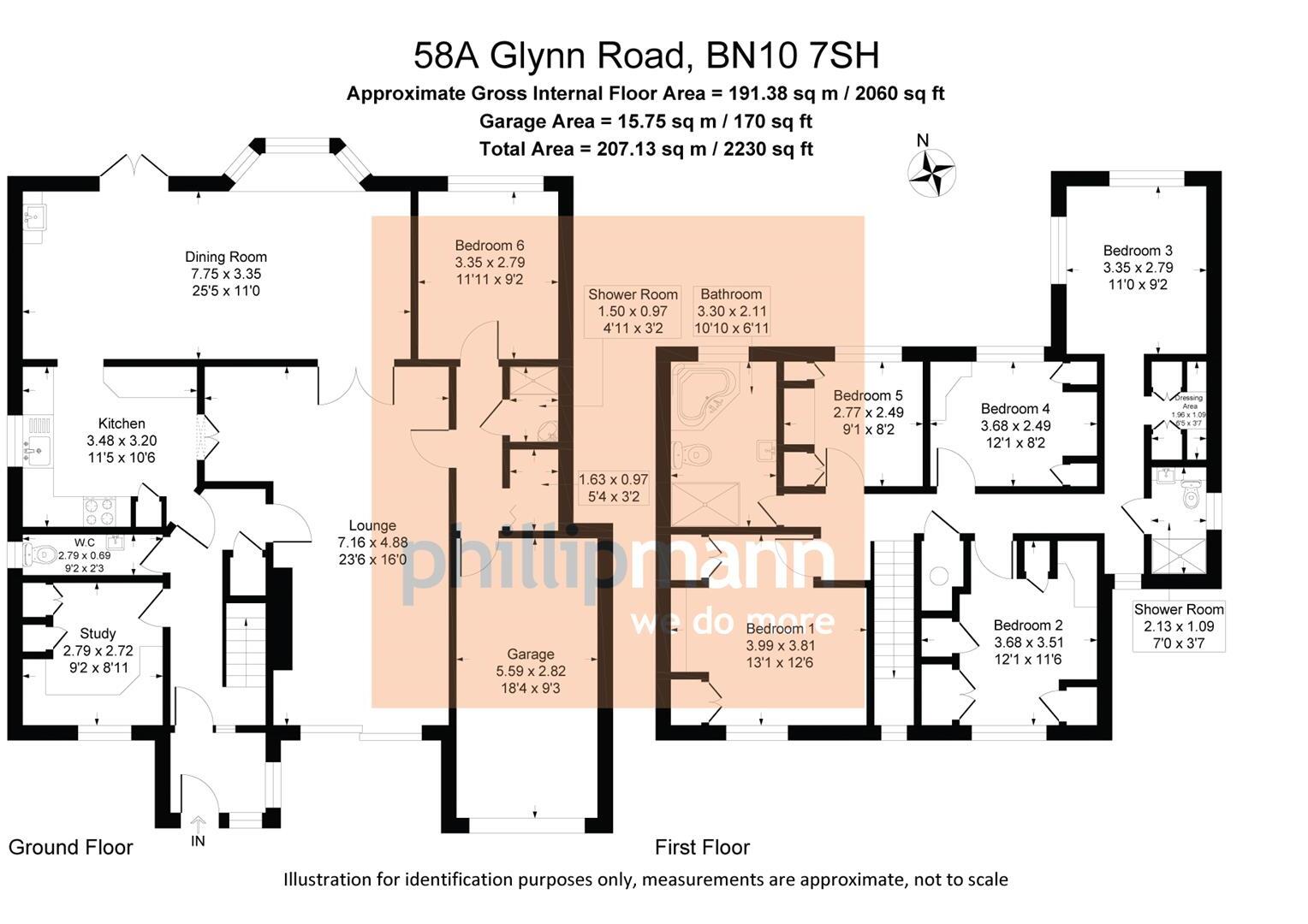 Glynn Road, Peacehaven floorplan