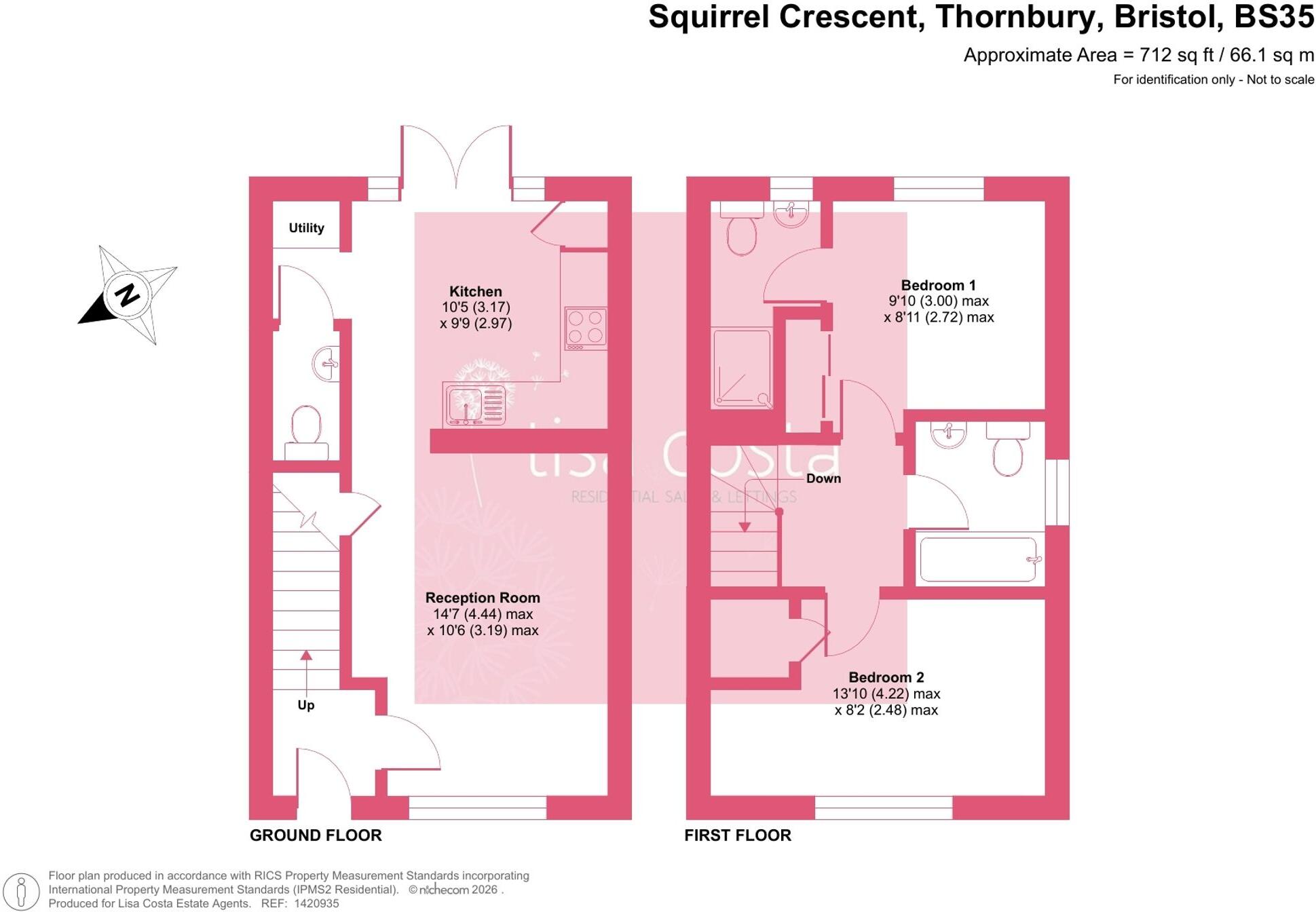 Squirrel Crescent, Thornbury, BS35 floorplan