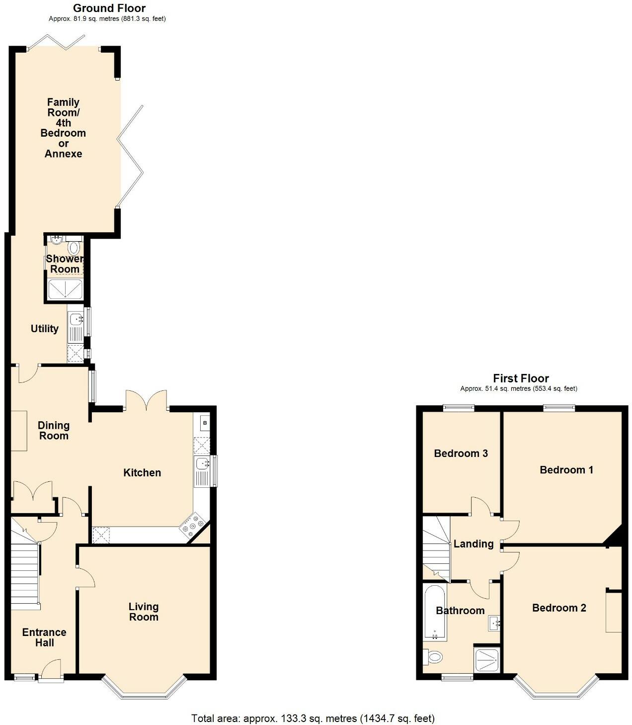 Avenue Road, Trowbridge floorplan