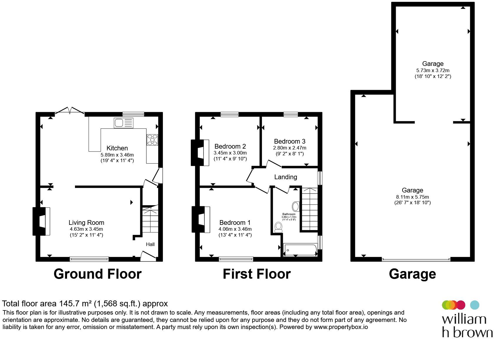 Brierley Road, South Hiendley, Barnsley floorplan