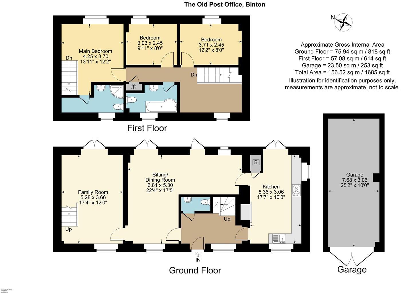 Binton, Stratford-upon-Avon floorplan