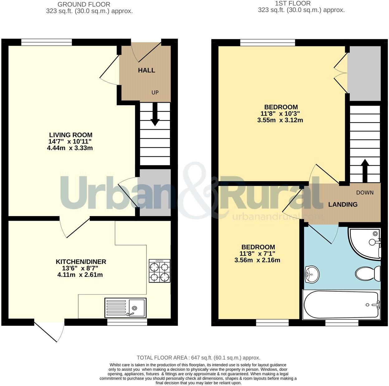 Willow Way, Toddington, Bedfordshire, LU5 floorplan