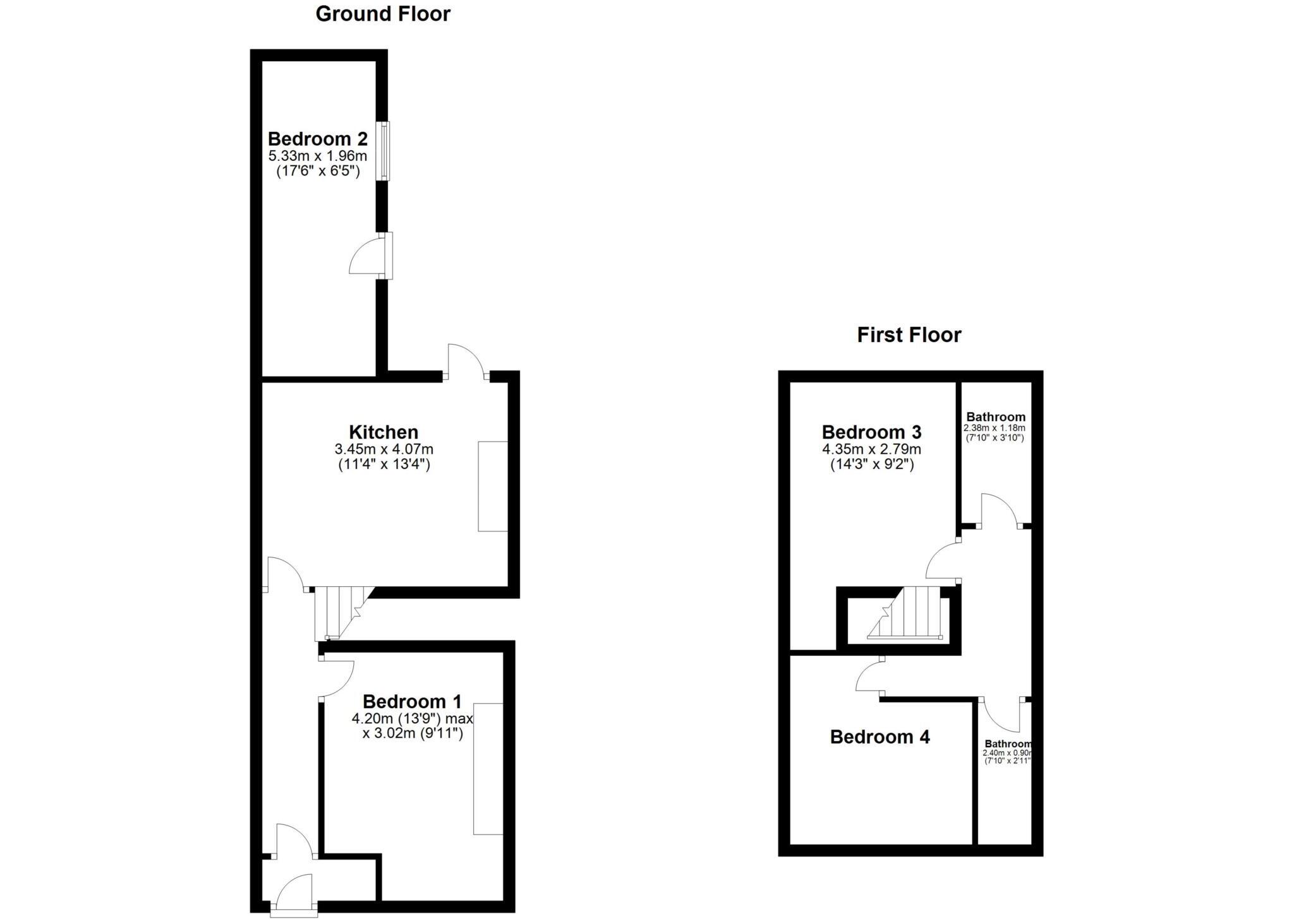 Romney Street, Salford floorplan
