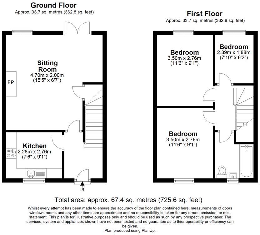 Riverside Maltings, Diss, Norfolk, IP22 floorplan