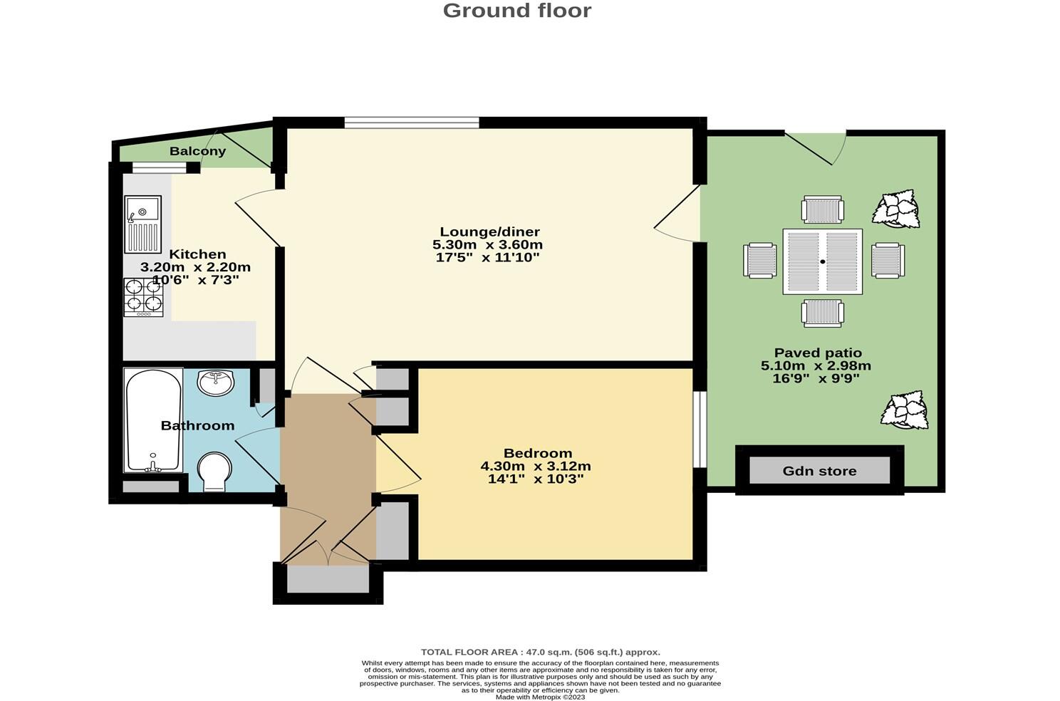 Field View, Derby Road, Caversham, Reading floorplan