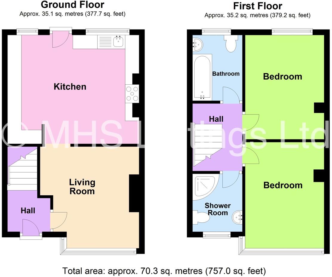 Welton Mount, Hyde Park, Leeds floorplan
