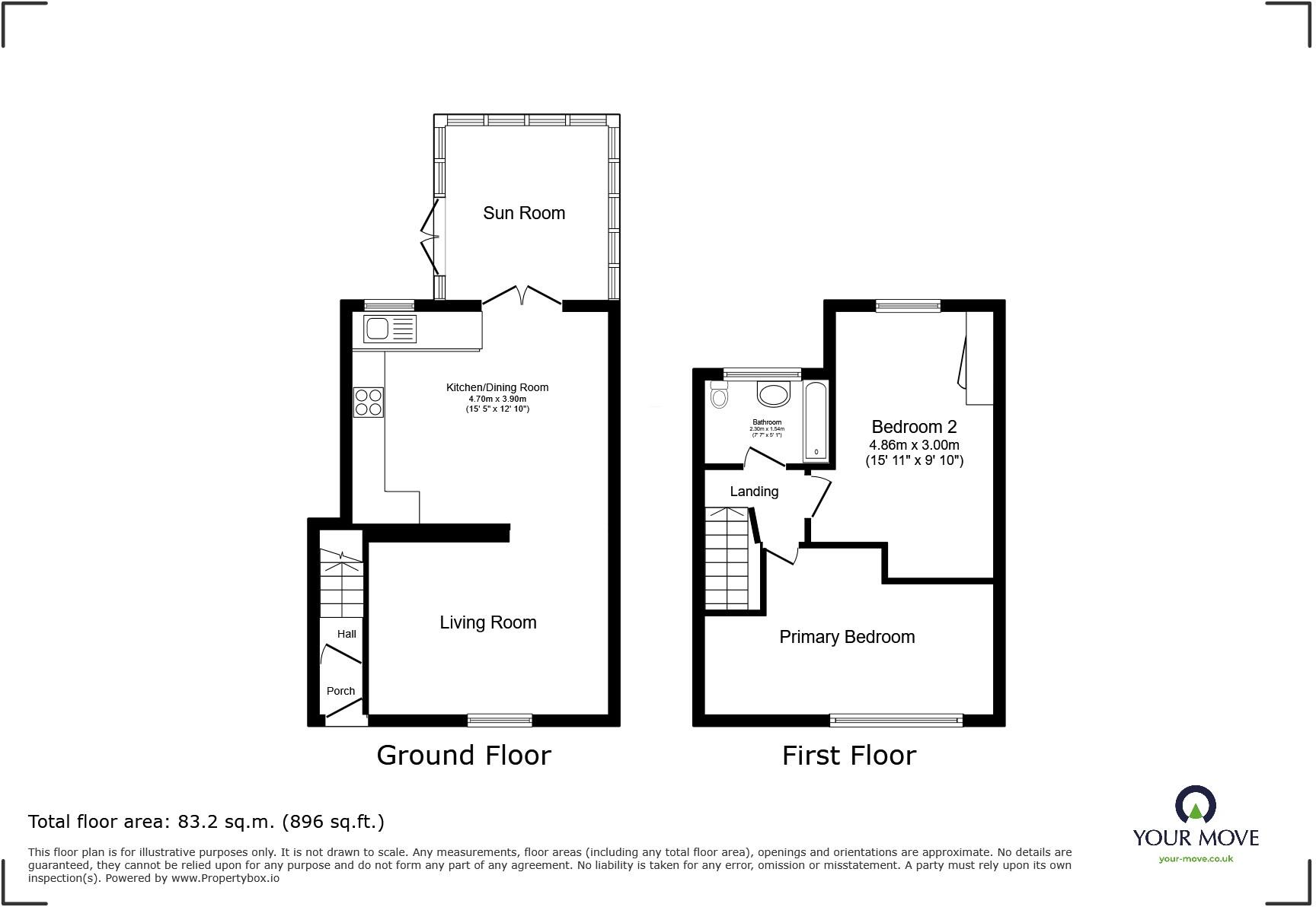 Whernside, Carlisle, CA2 floorplan