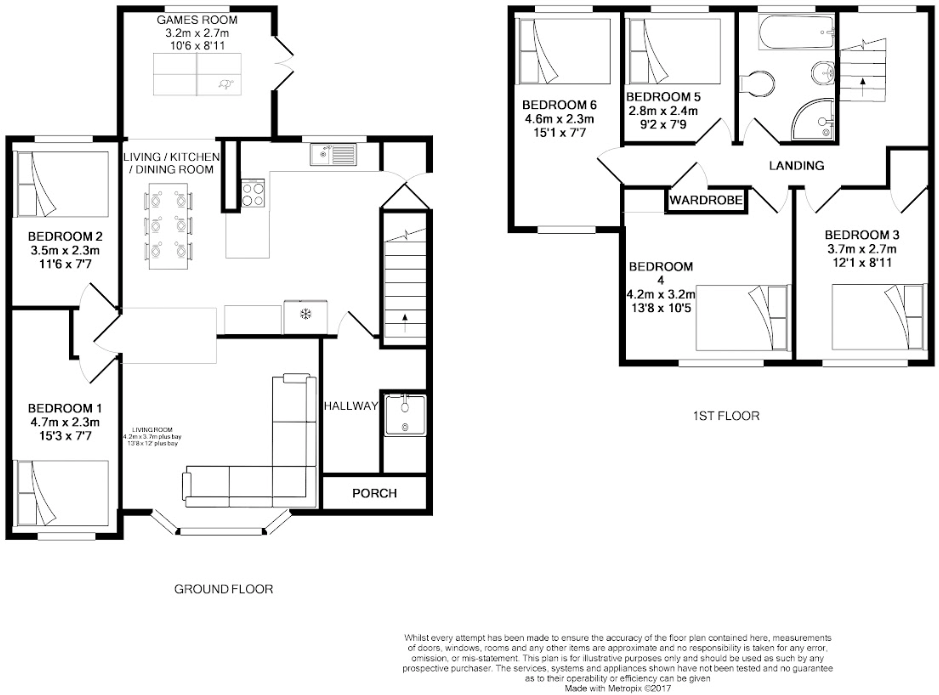 Rydal Avenue, Loughborough floorplan