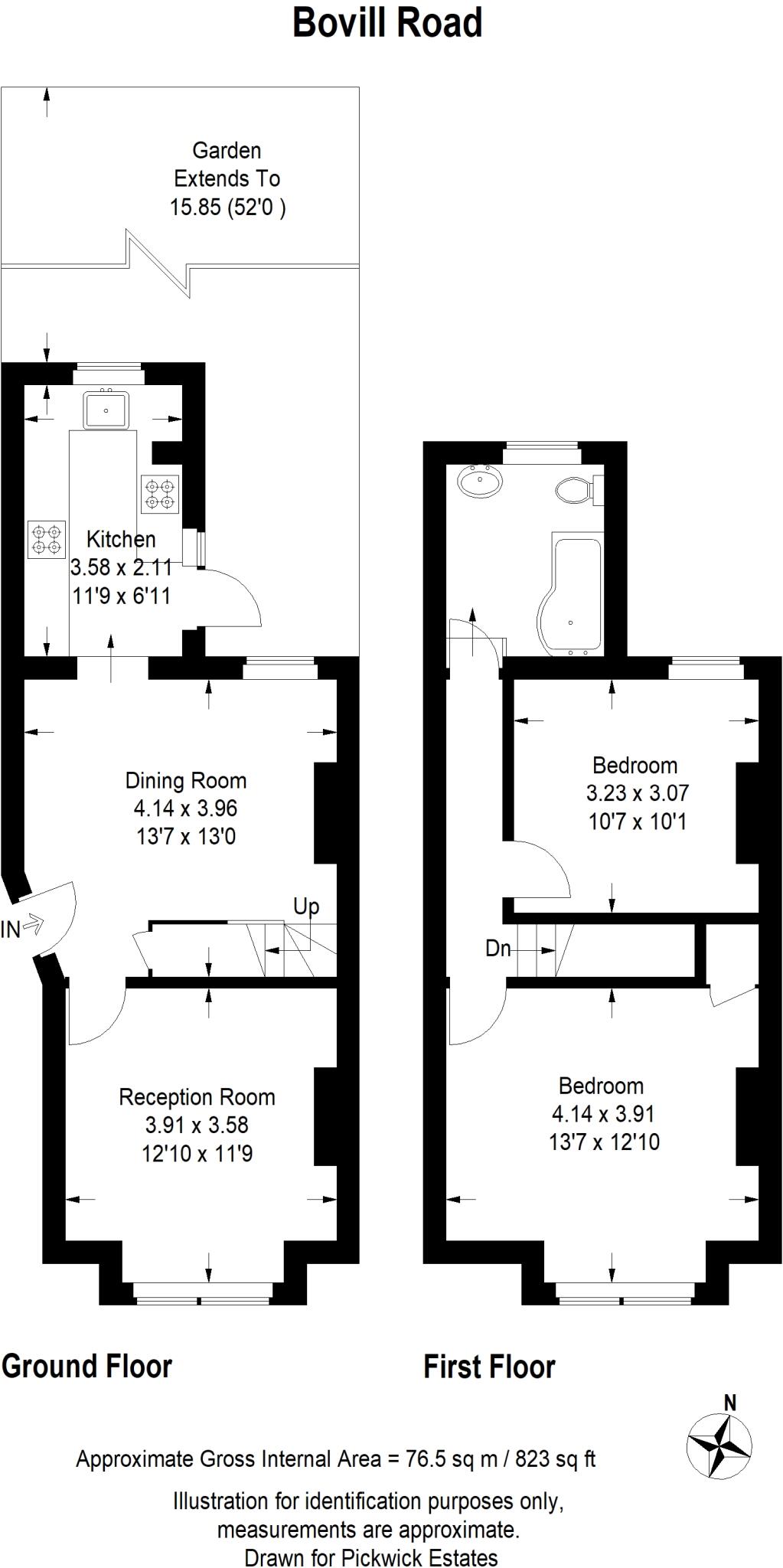 Bovill Road, SE23 floorplan